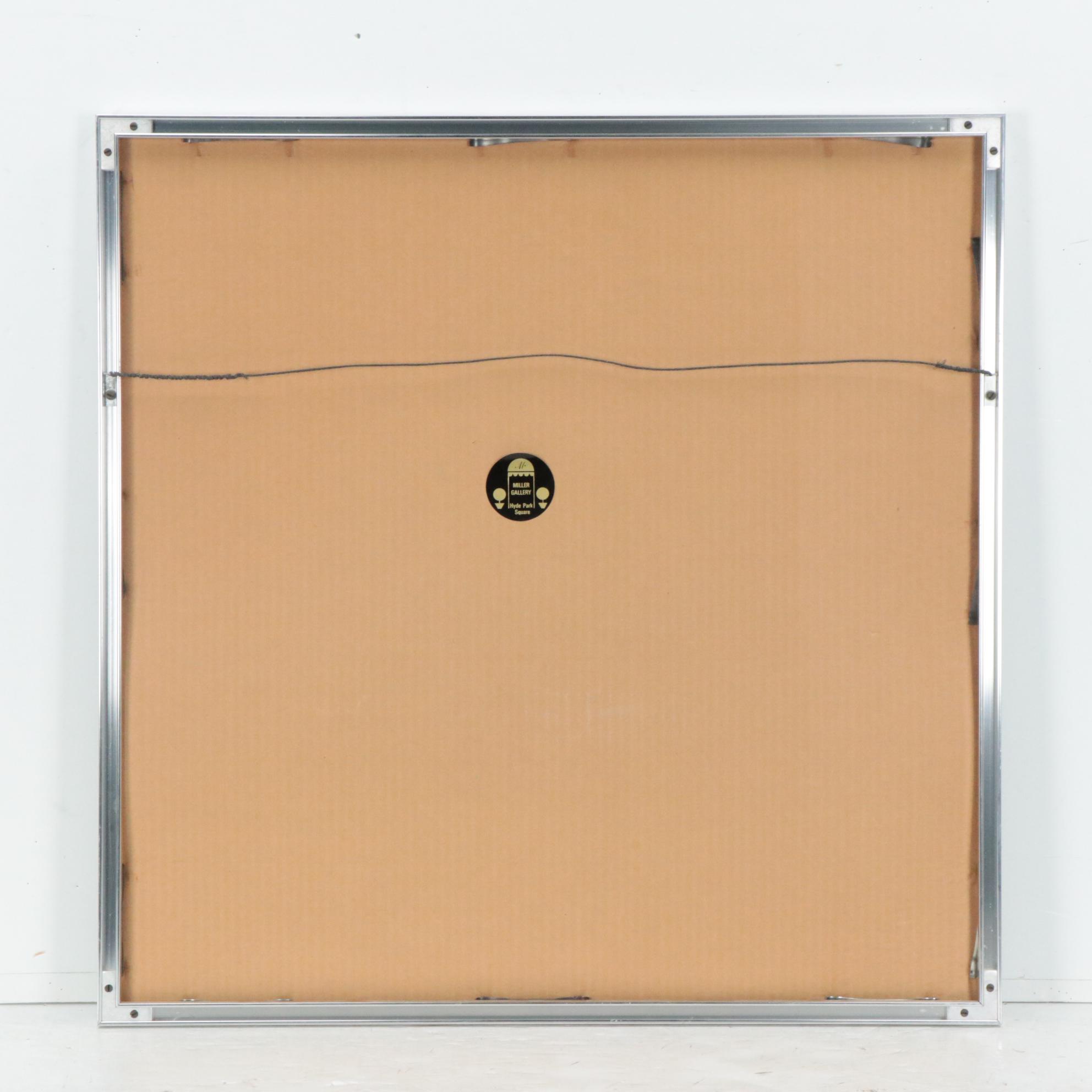 Ernest Trova Serigraph Exhibition Poster "Recent Sculpture," 1967