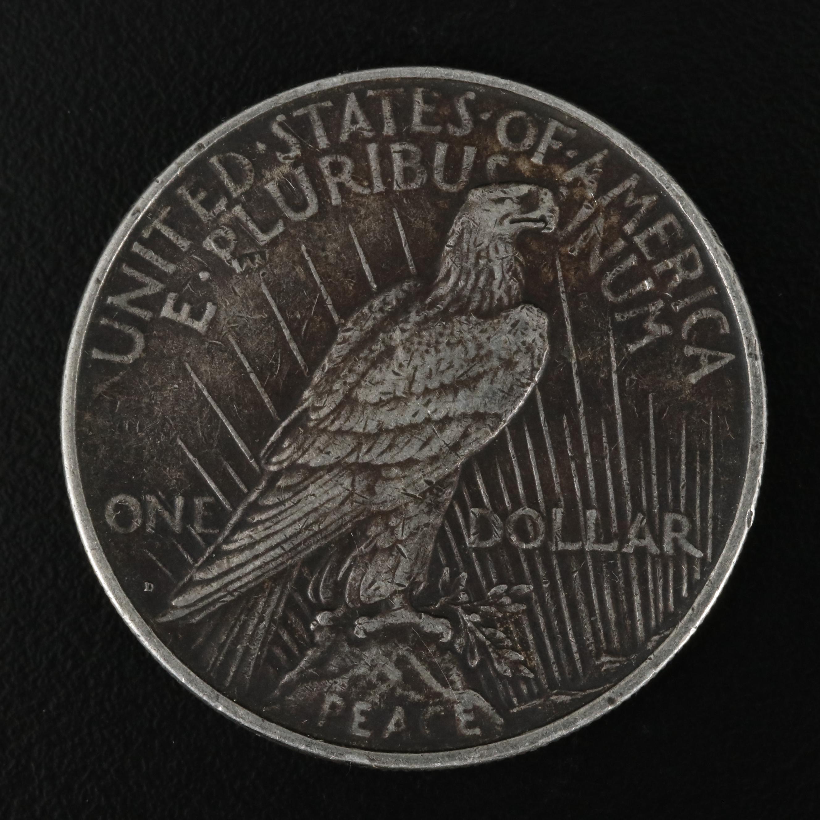 1922-D Peace Silver Dollar