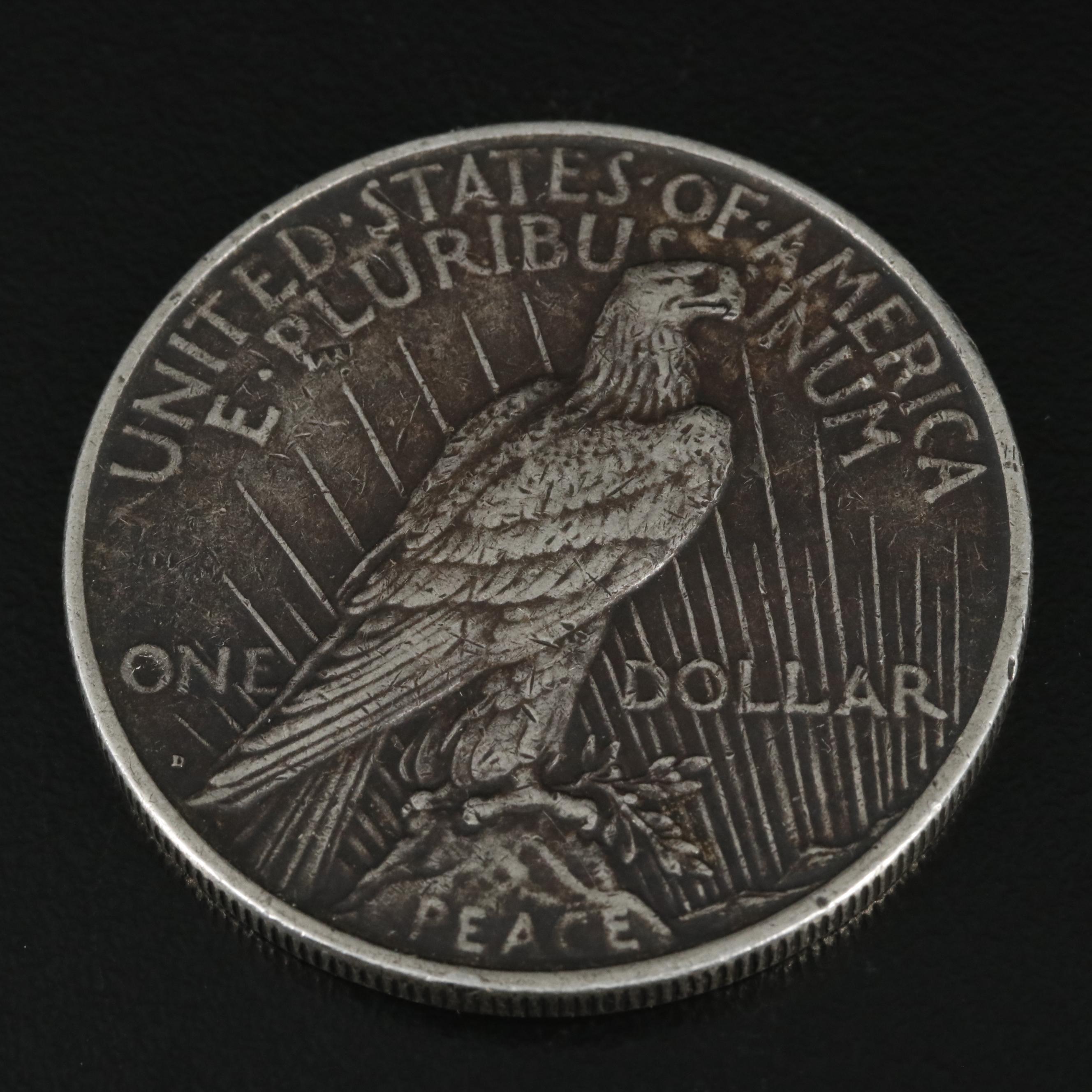 1922-D Peace Silver Dollar