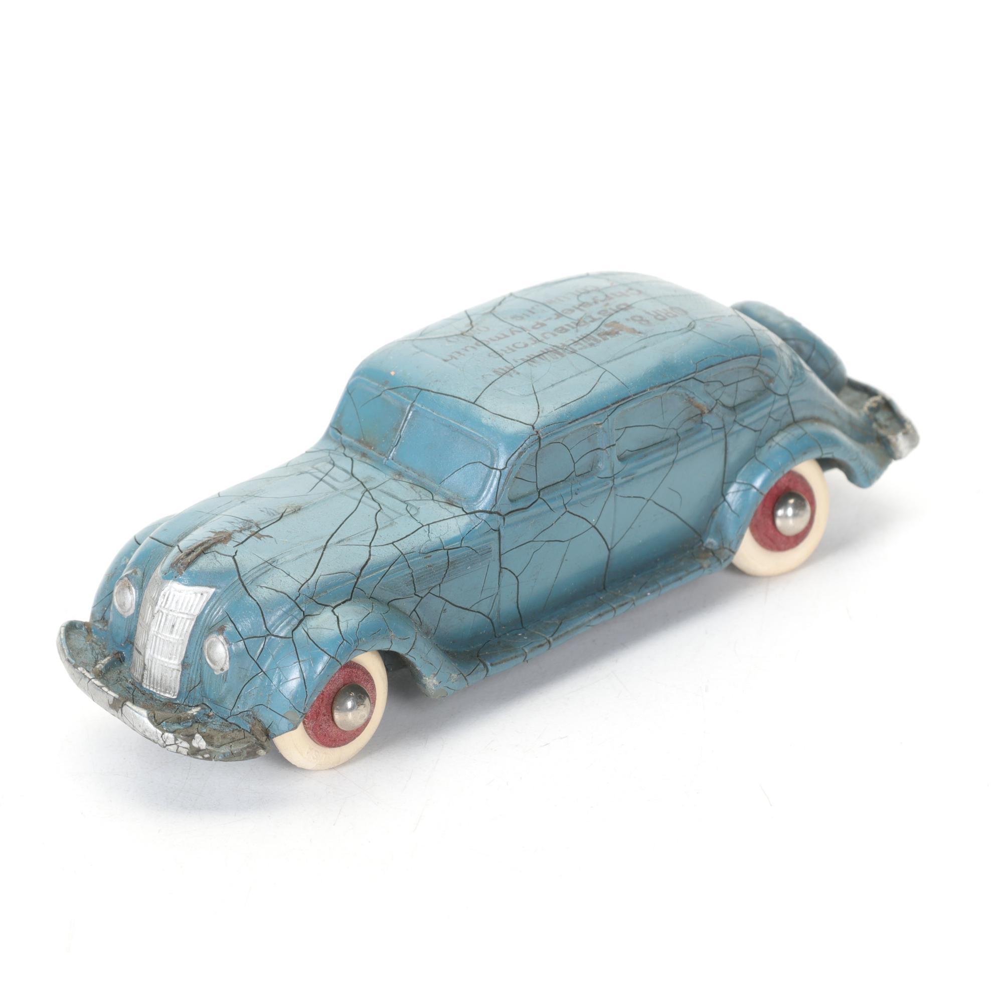 Promotional Chrysler-Plymouth Rubber Toy Cars