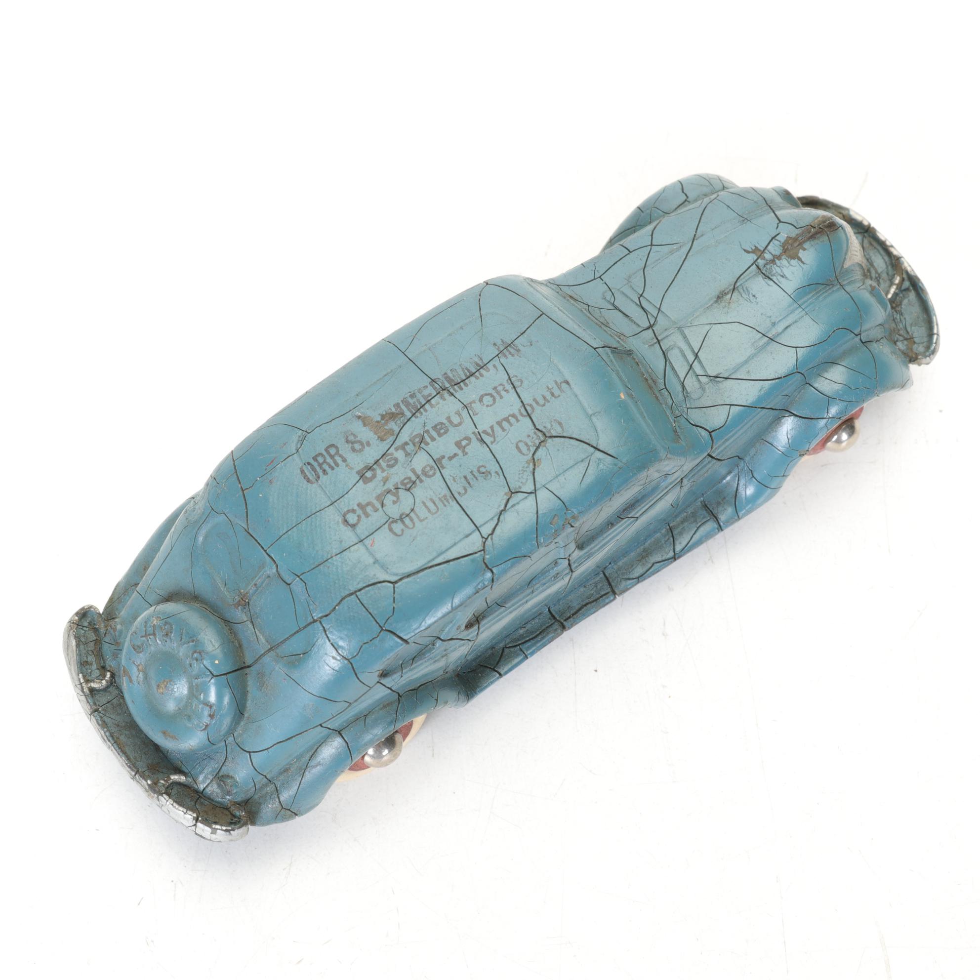 Promotional Chrysler-Plymouth Rubber Toy Cars