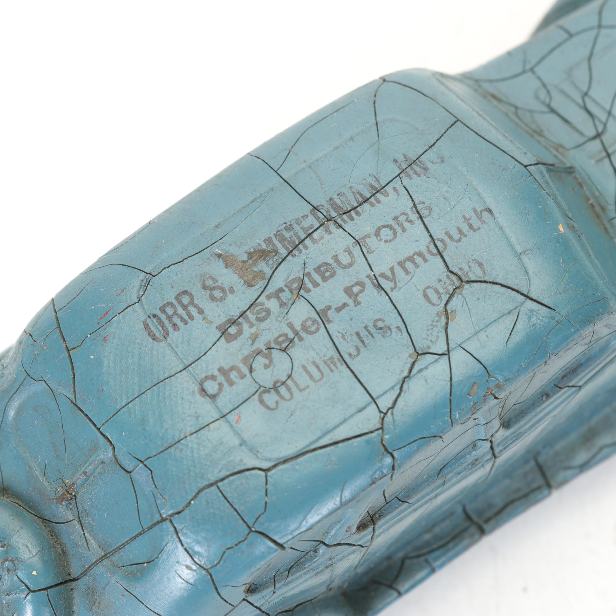 Promotional Chrysler-Plymouth Rubber Toy Cars