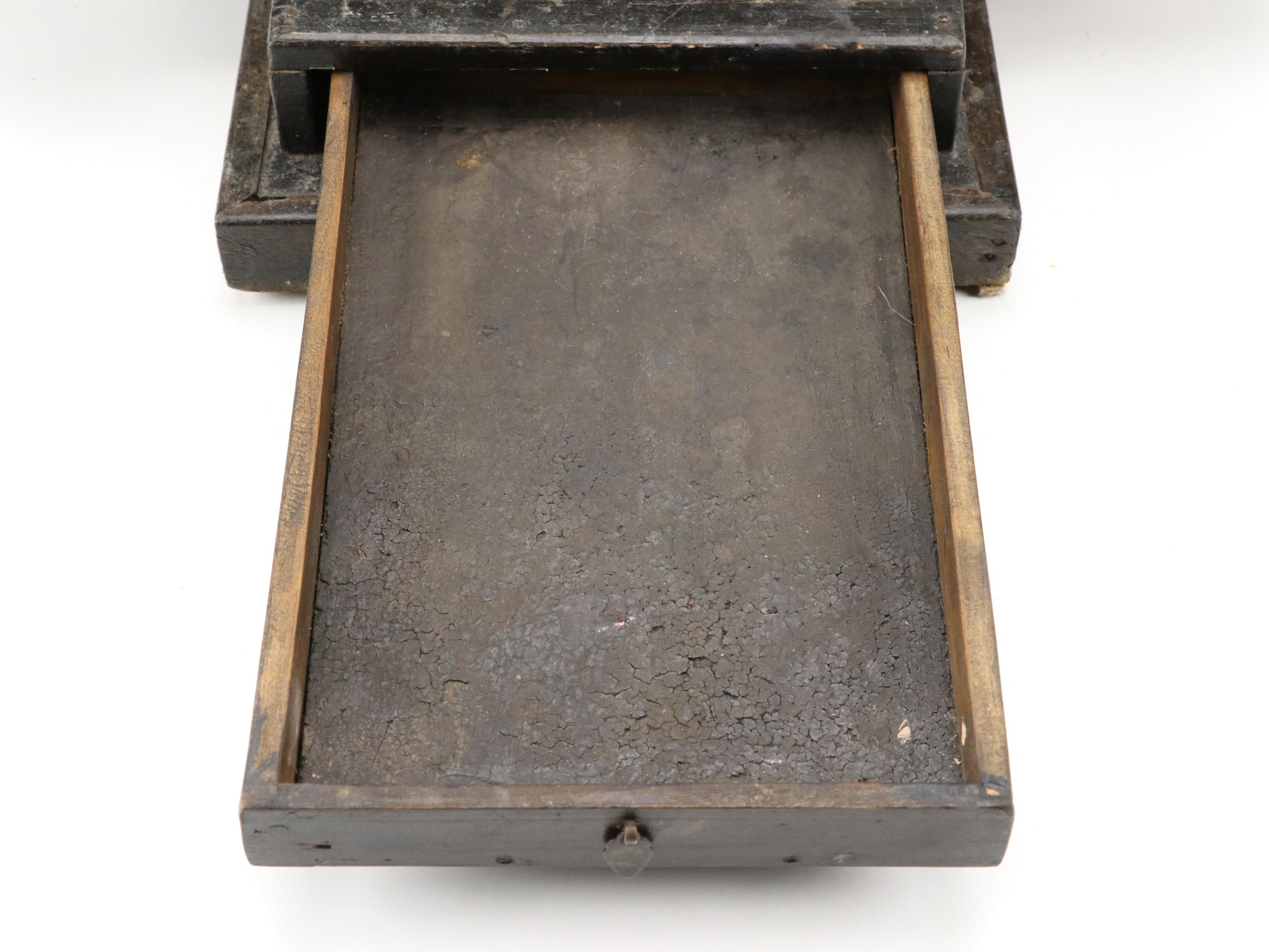 Chinese Hardwood Box with Guardian Lion Motif