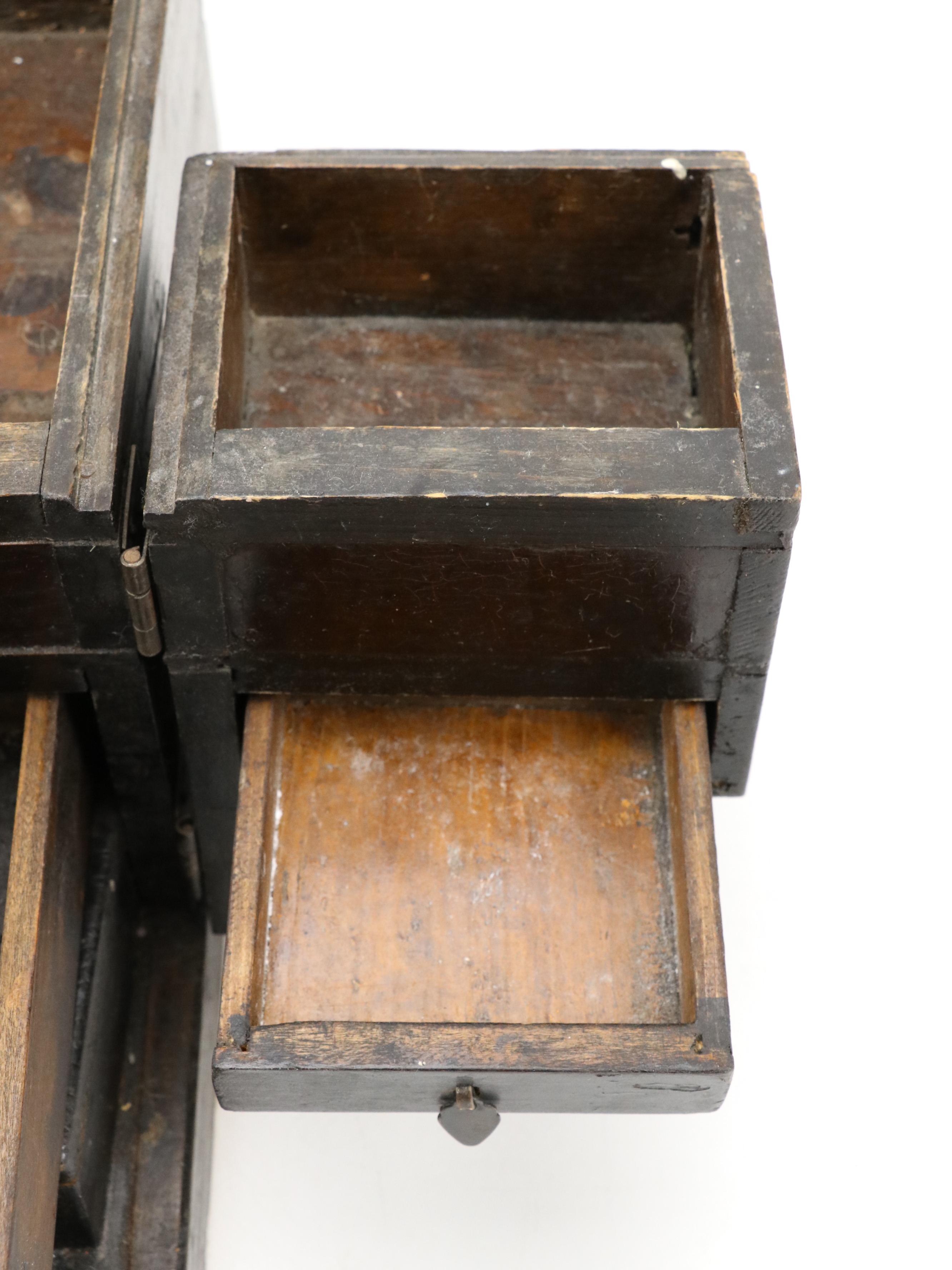 Chinese Hardwood Box with Guardian Lion Motif