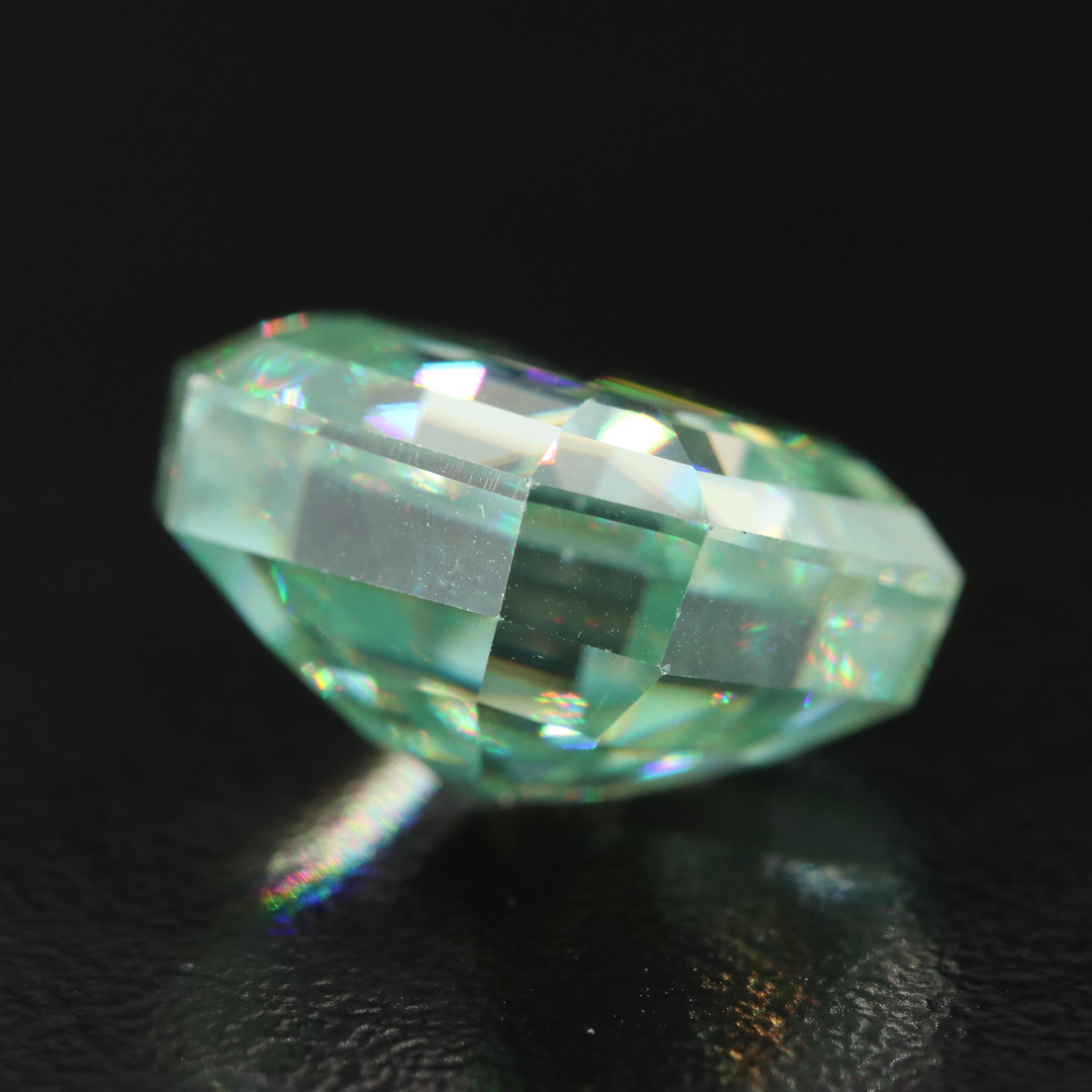 Loose 13.15 CT Moissanite