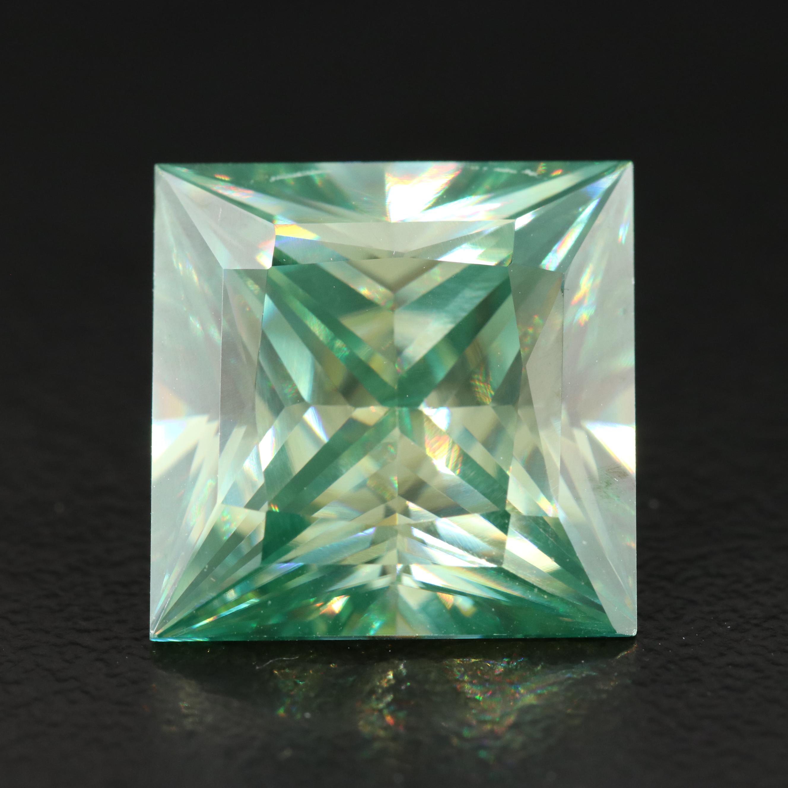 Loose 10.54 CT Moissanite