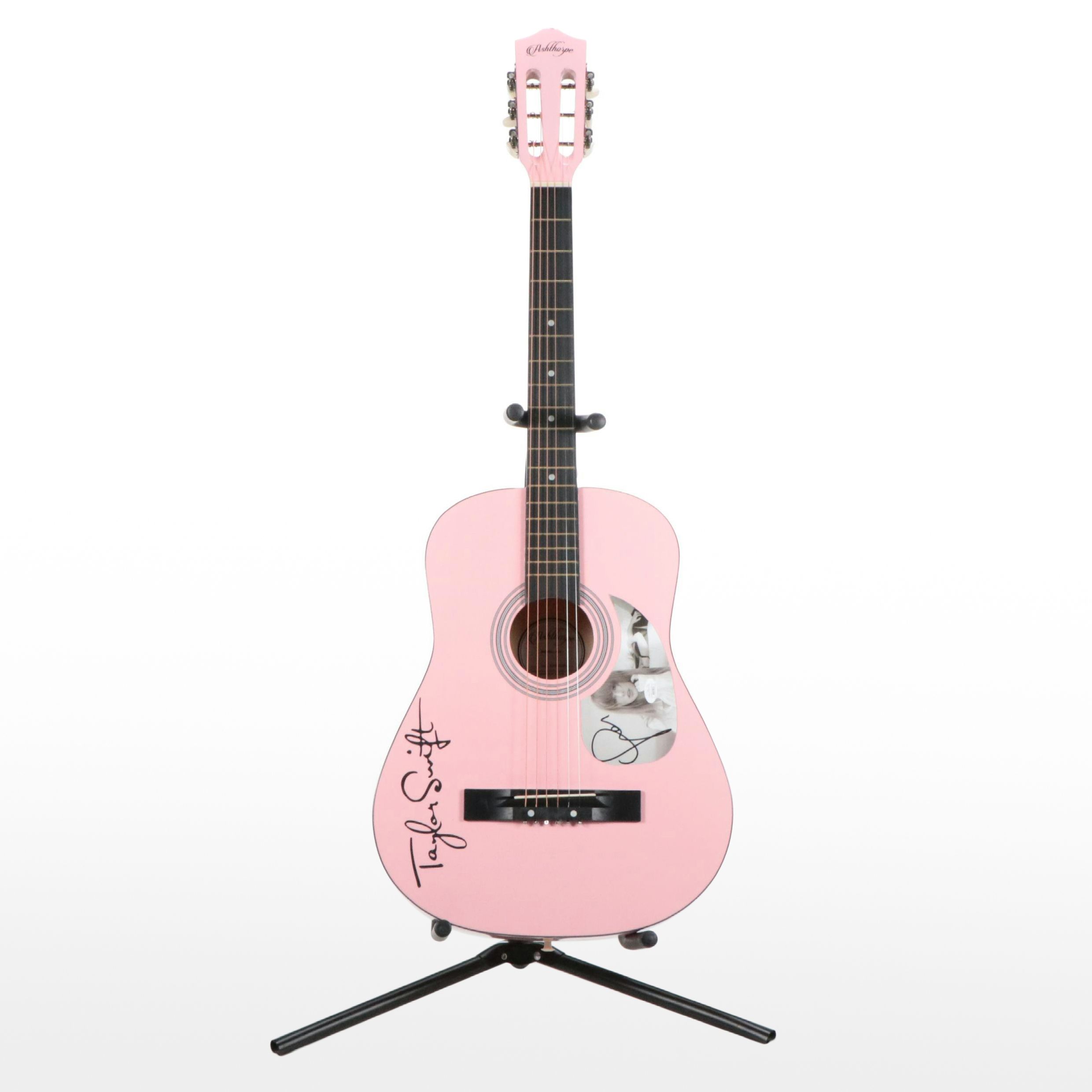 Taylor Swift Decal-Signed Ashthorpe Acoustic Guitar, JSA
