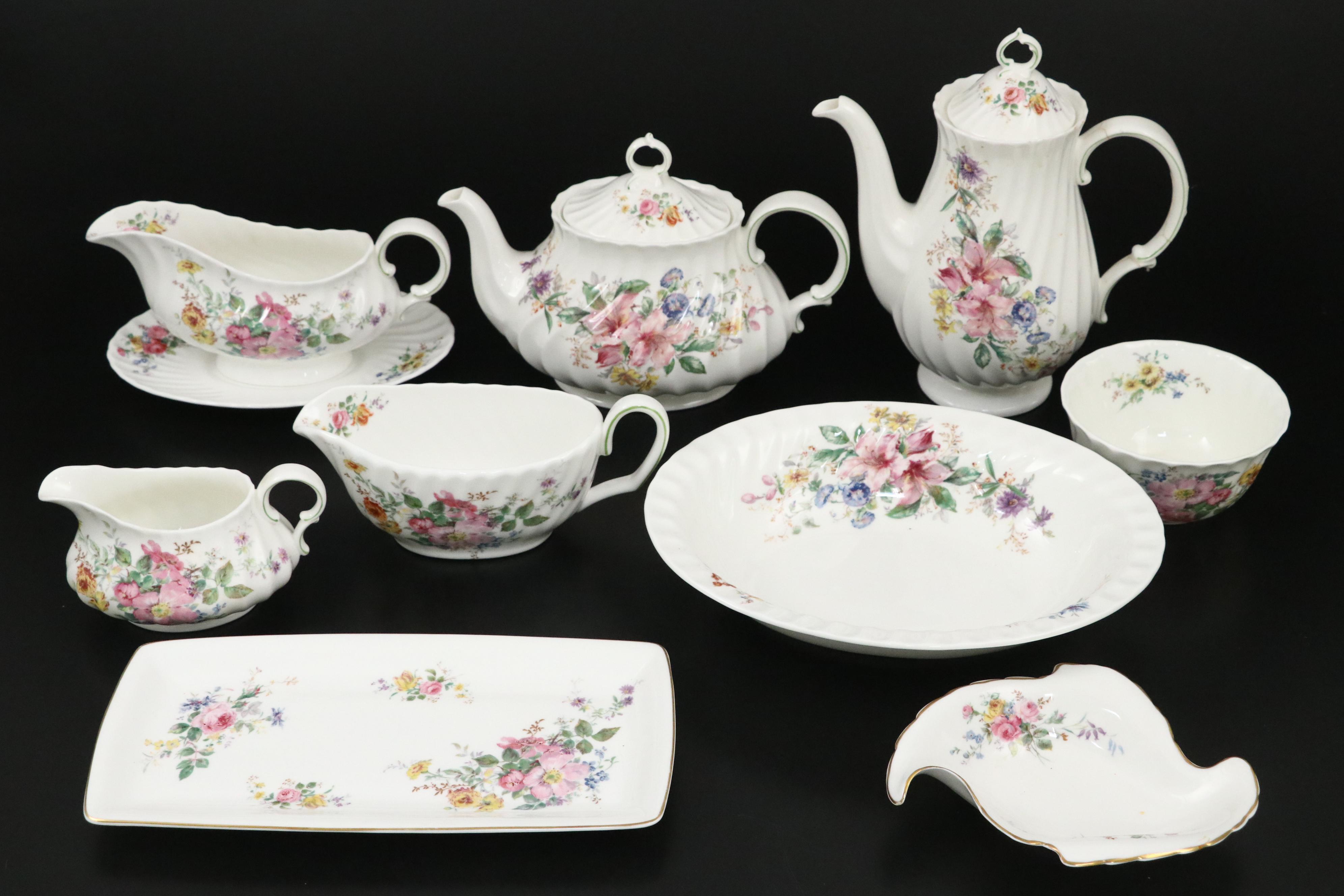 Royal Doulton Bone China "Acadia" Dinnerware and Serving Pieces, 1938–2000