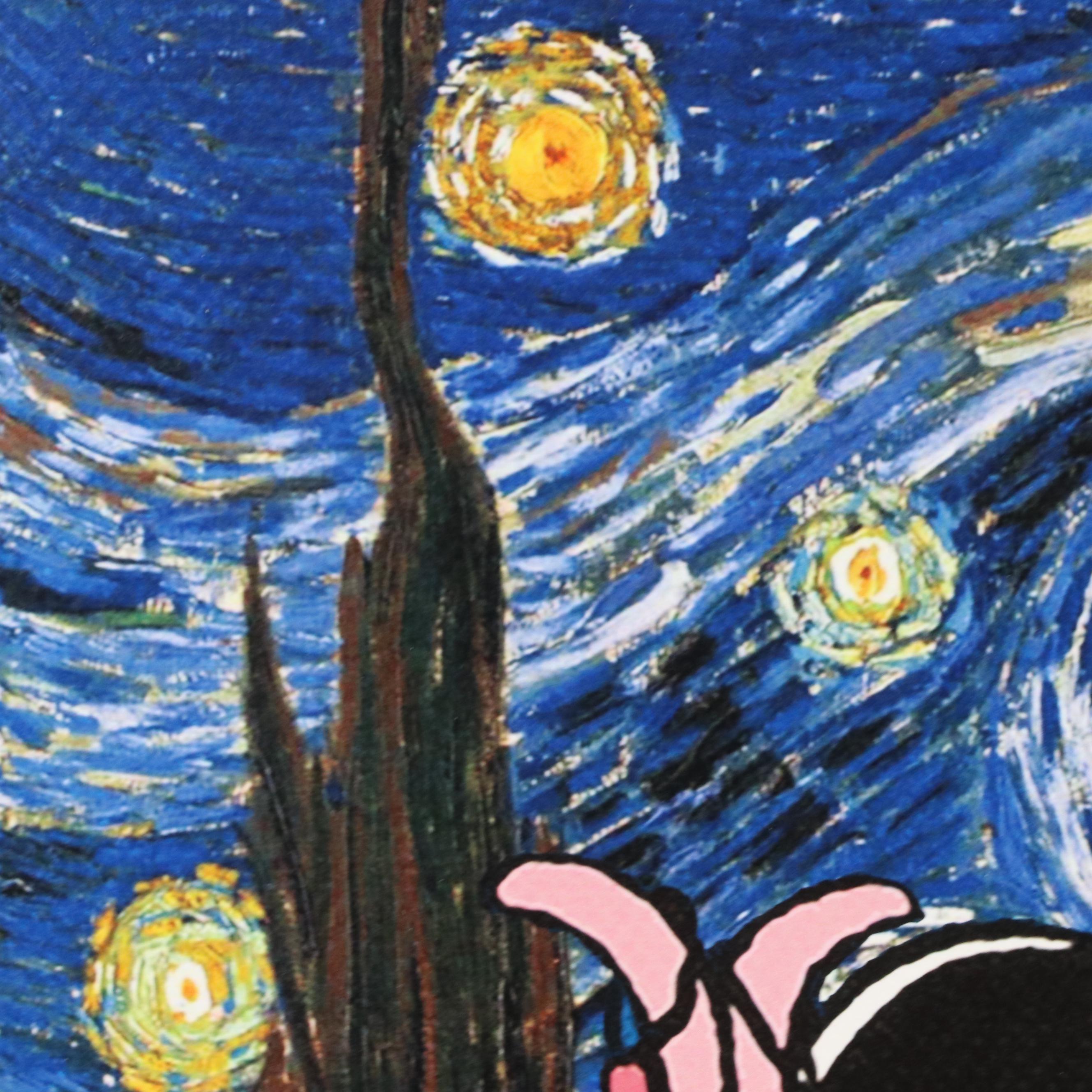 Death NYC Graphic Digital Print Featuring Lucy and Snoopy, 2023