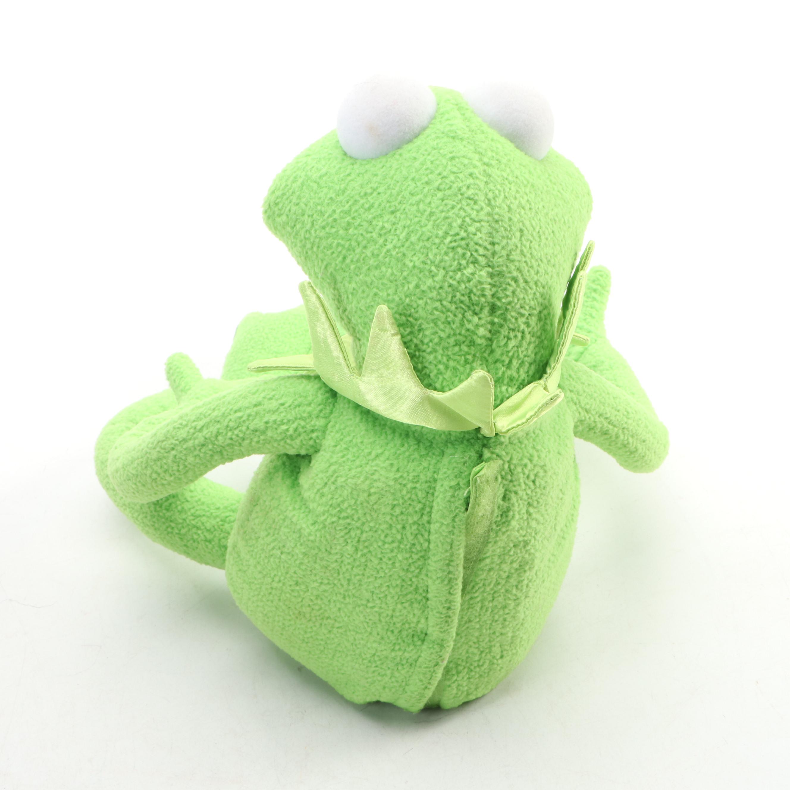 Tyco Magic Talking Kermit Toy with Sea World Stuffed Turtle and Fiesta Toucan