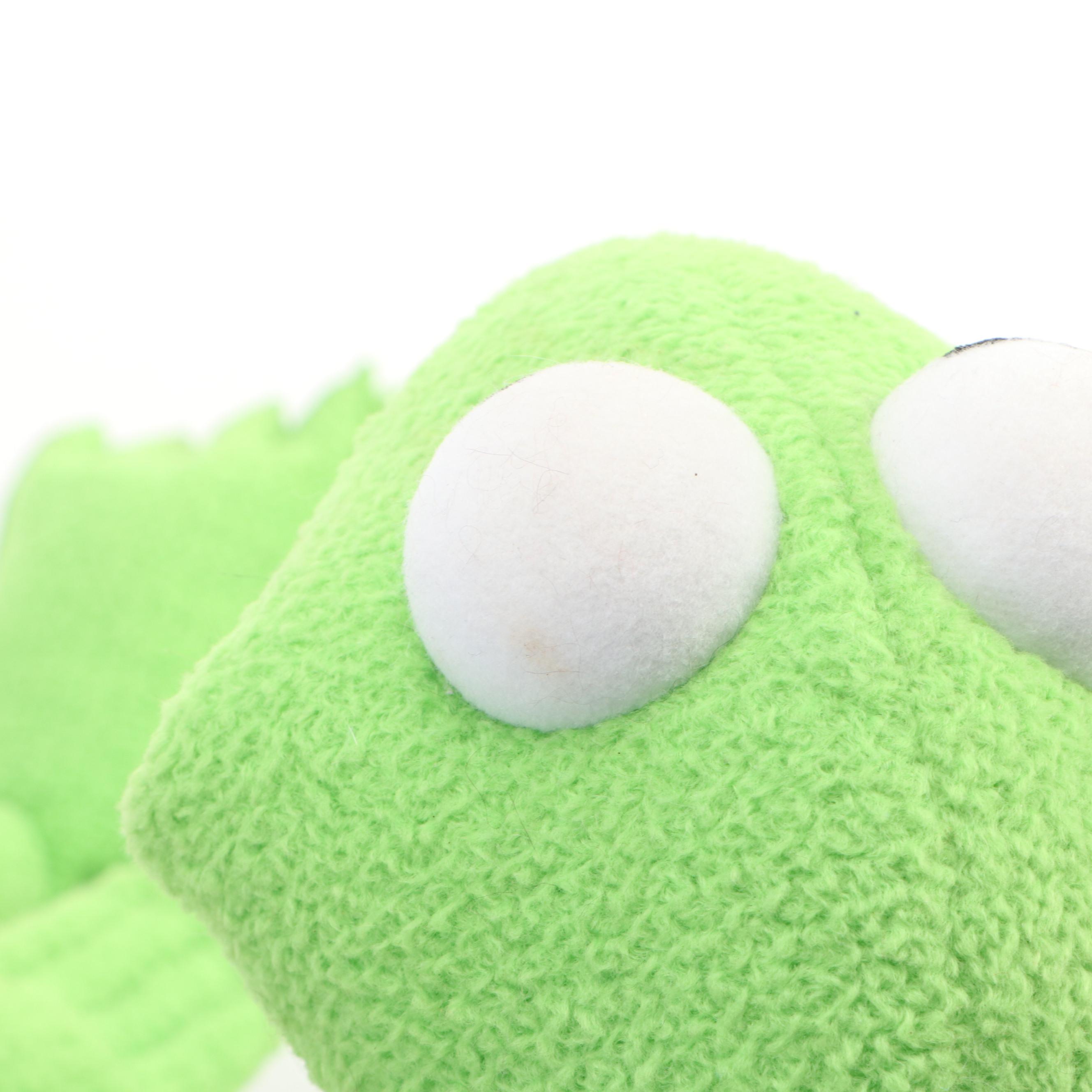 Tyco Magic Talking Kermit Toy with Sea World Stuffed Turtle and Fiesta Toucan