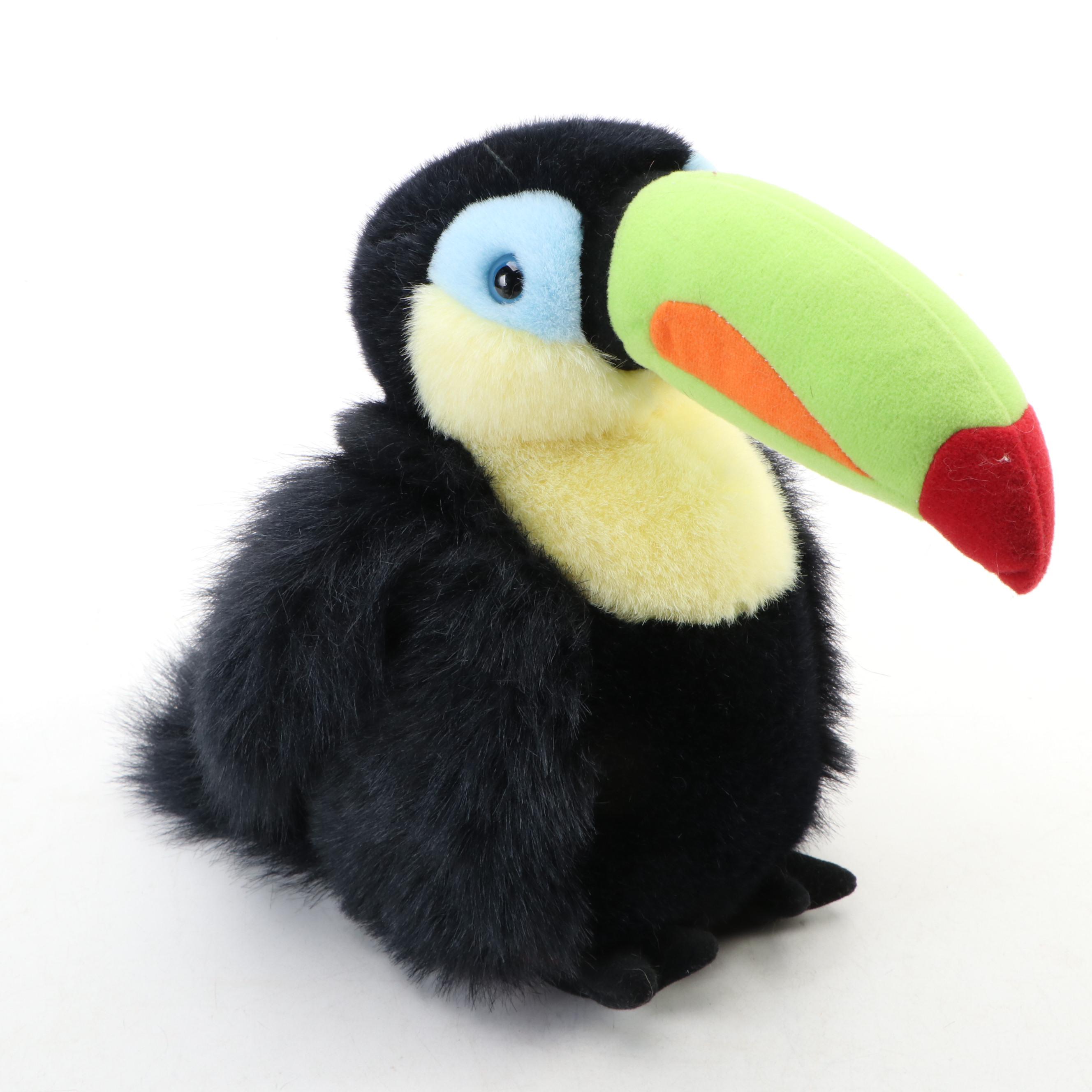 Tyco Magic Talking Kermit Toy with Sea World Stuffed Turtle and Fiesta Toucan