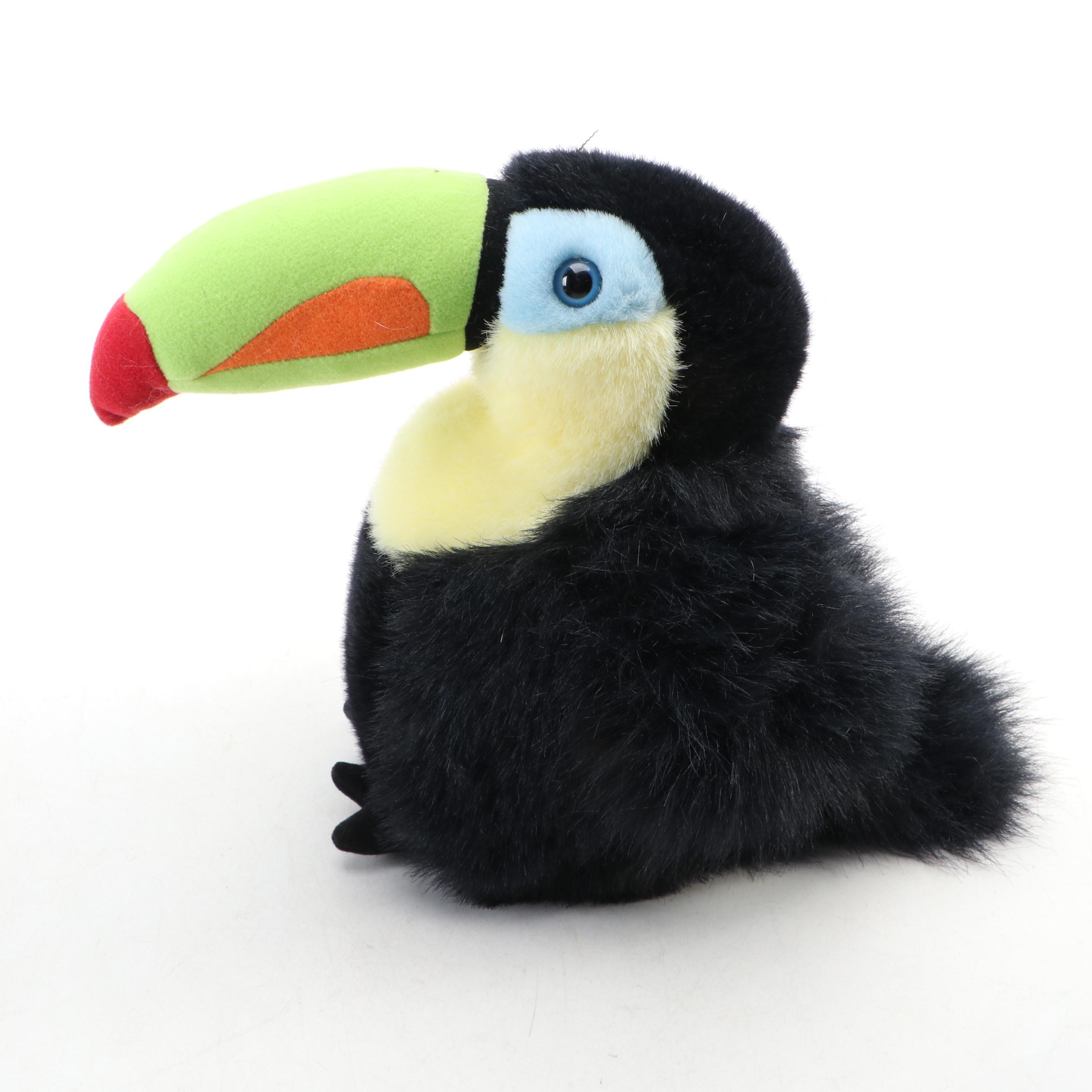 Tyco Magic Talking Kermit Toy with Sea World Stuffed Turtle and Fiesta Toucan