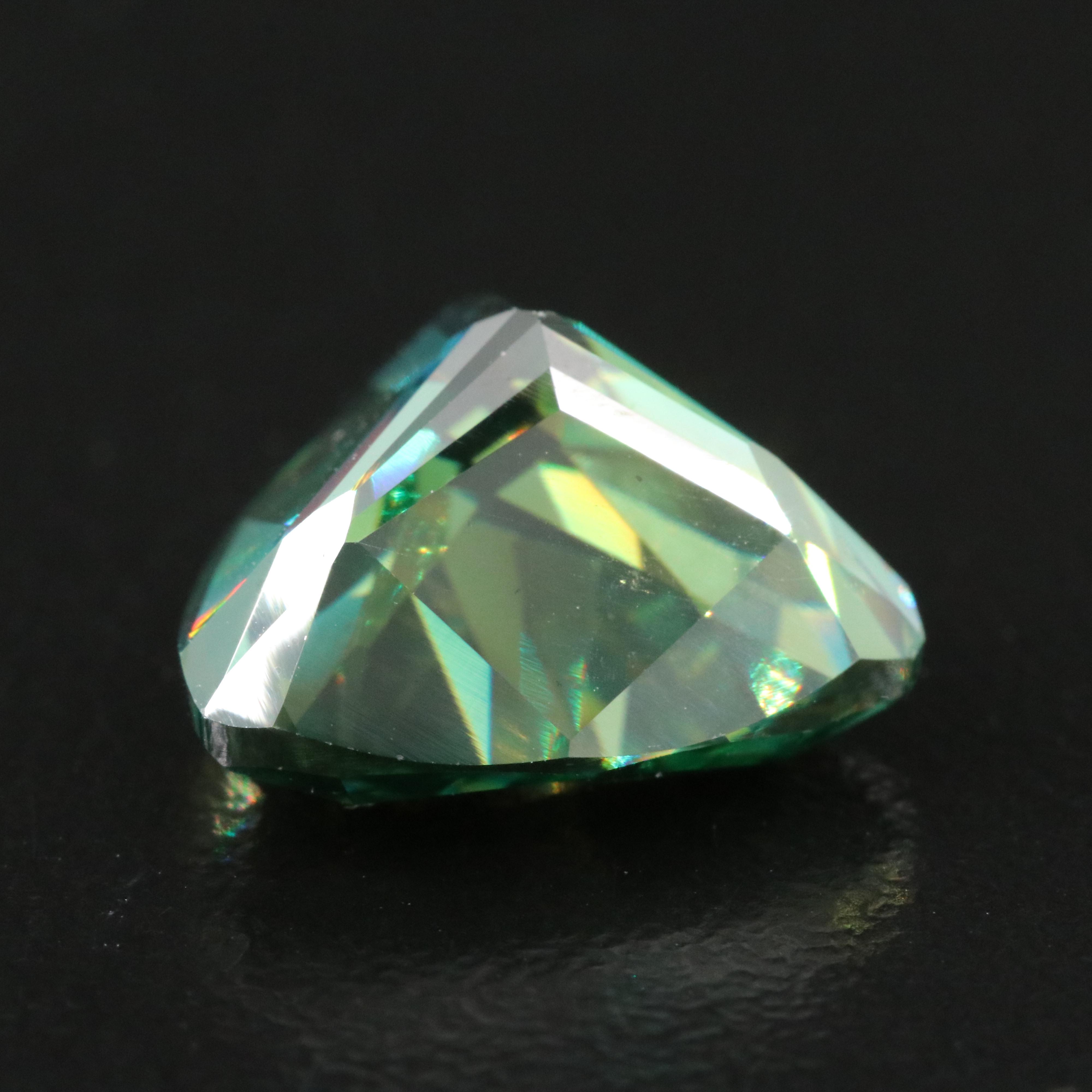 Loose 6.53 CT Moissanite