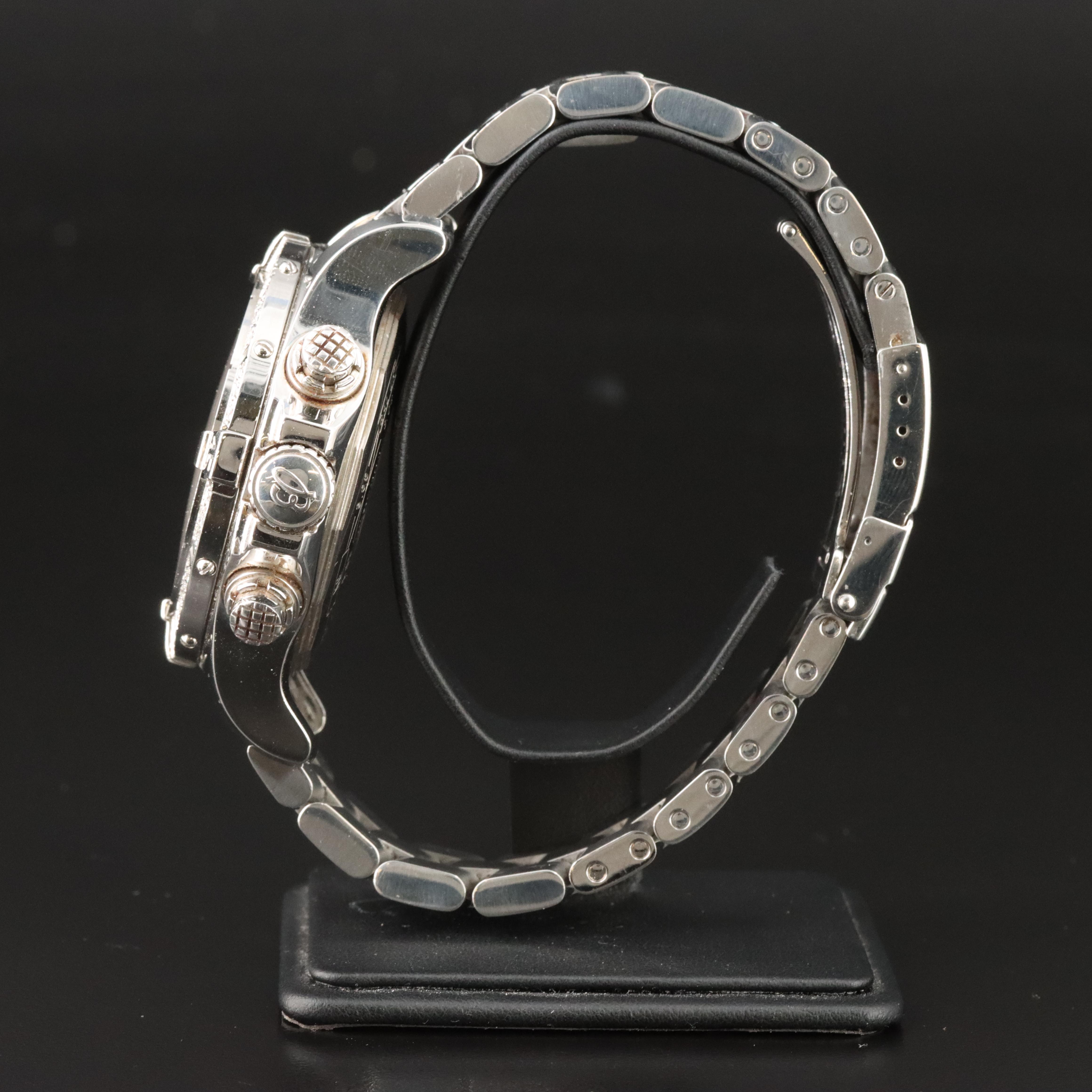 2010 Breitling Super Avenger Custom 1.40 CTW Diamond Watch