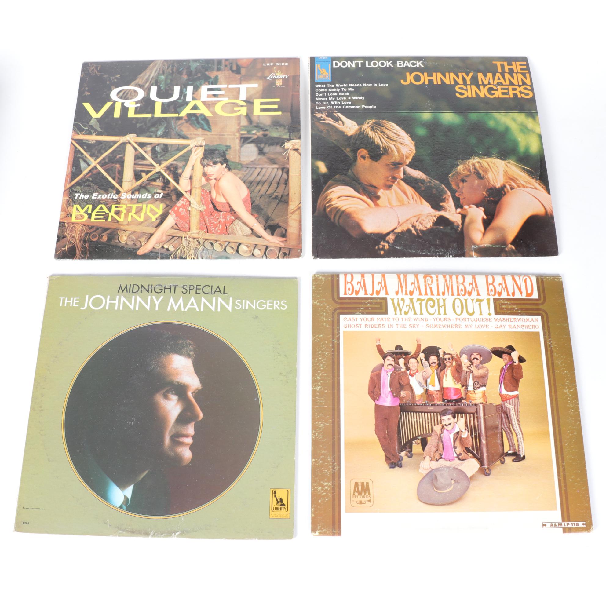 Bert Kaempfert, Lawrence Welk and Other Big Band Vinyl Records