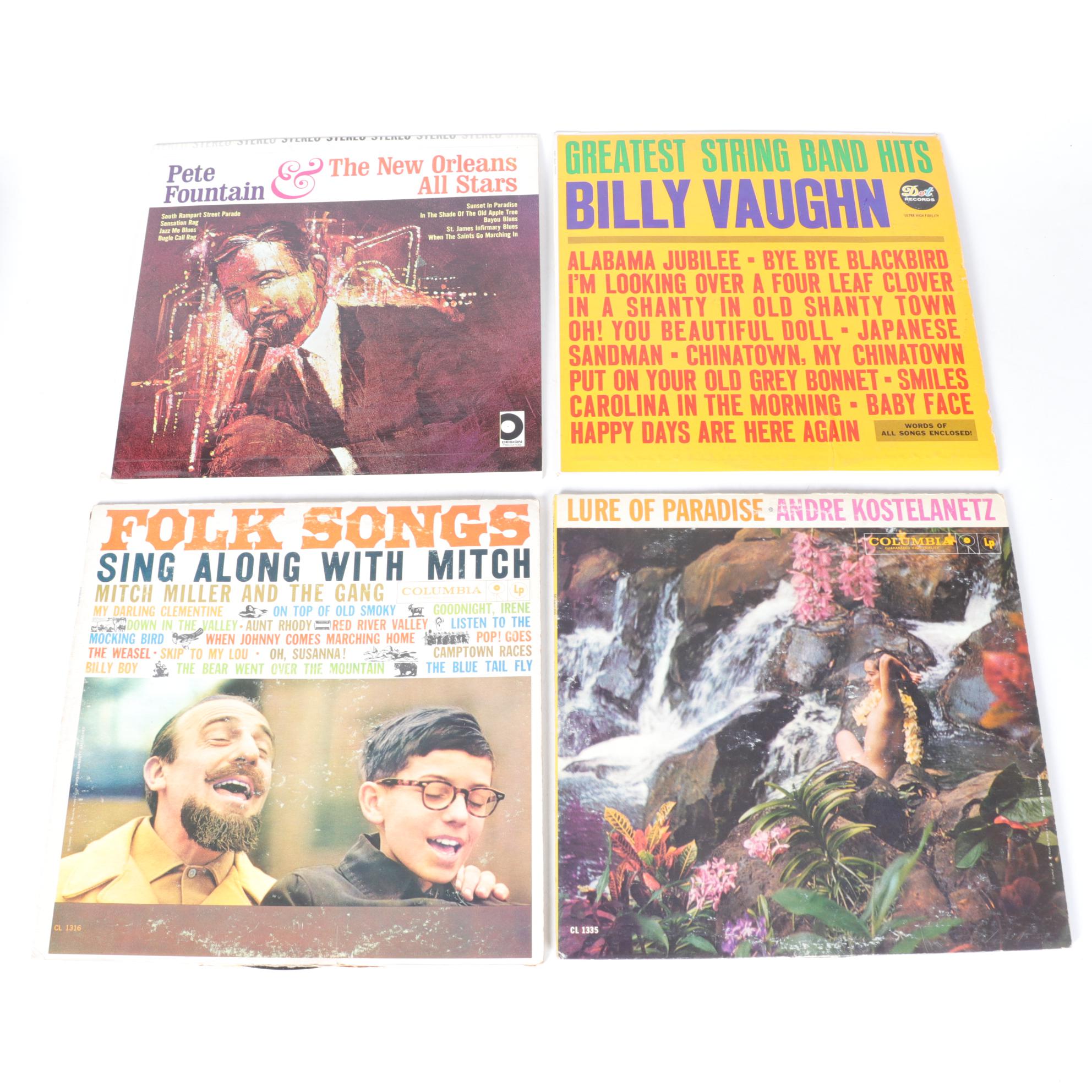 Bert Kaempfert, Lawrence Welk and Other Big Band Vinyl Records