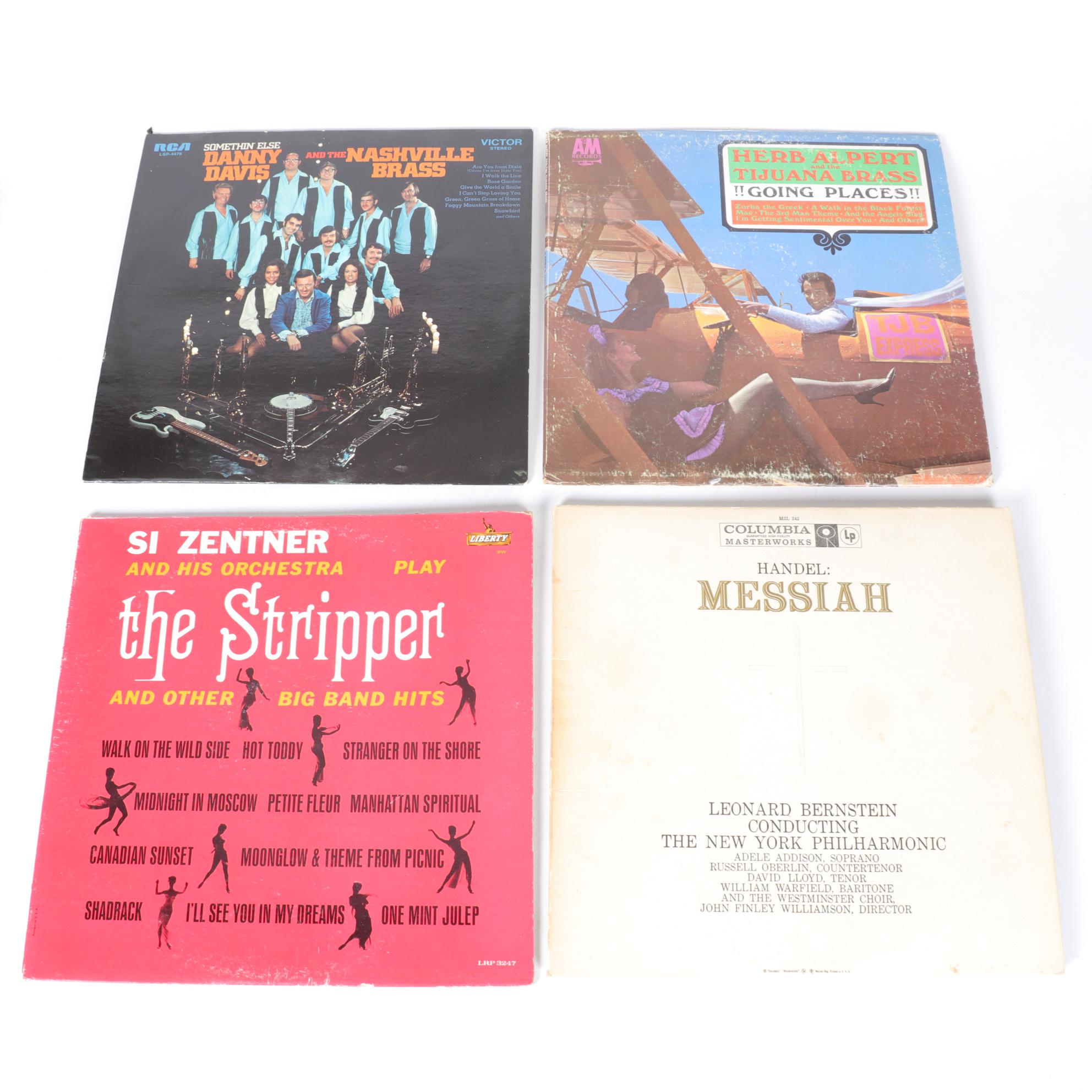 Bert Kaempfert, Lawrence Welk and Other Big Band Vinyl Records