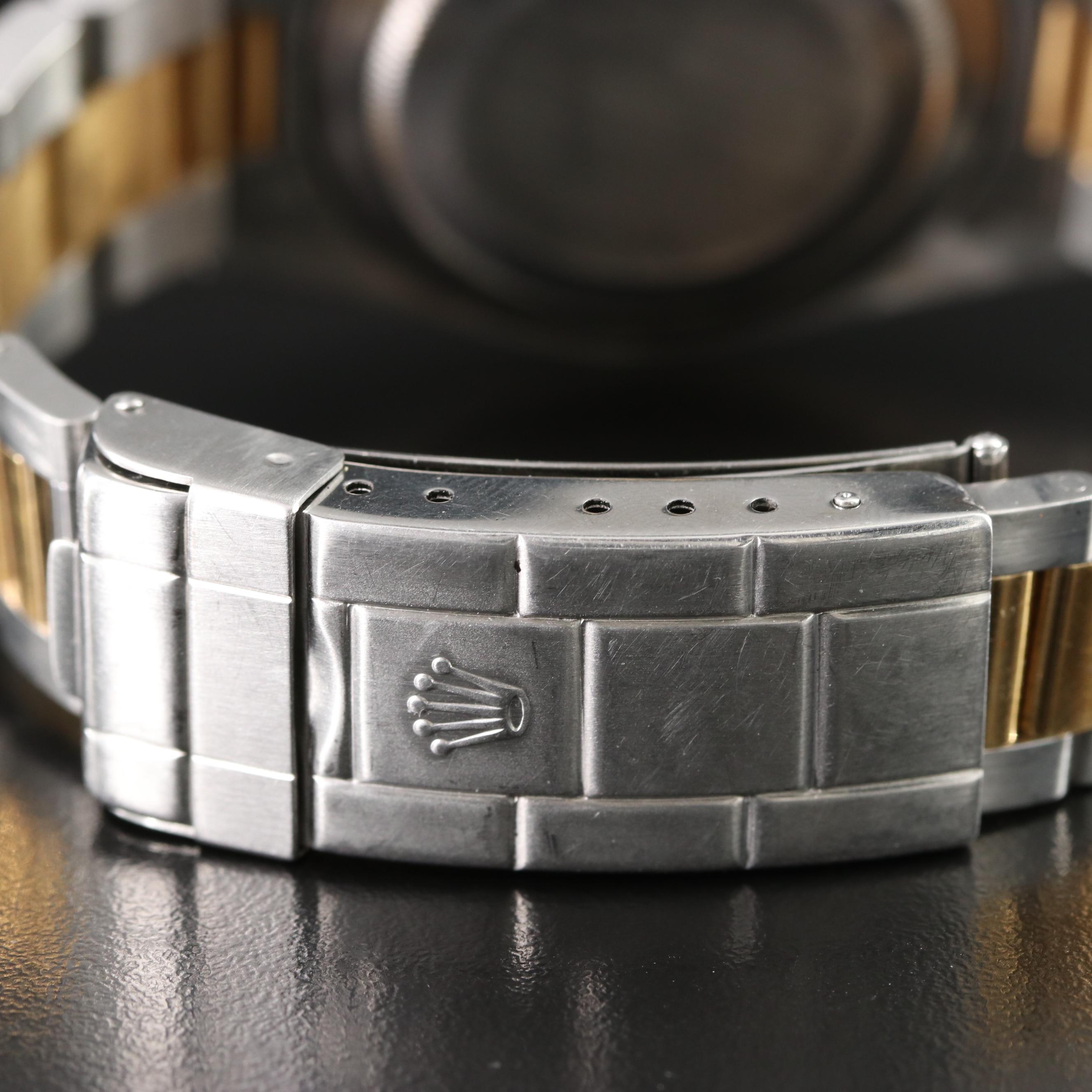 1991 Rolex Submariner Date Two-Tone 18k and Stainless Steel Watch