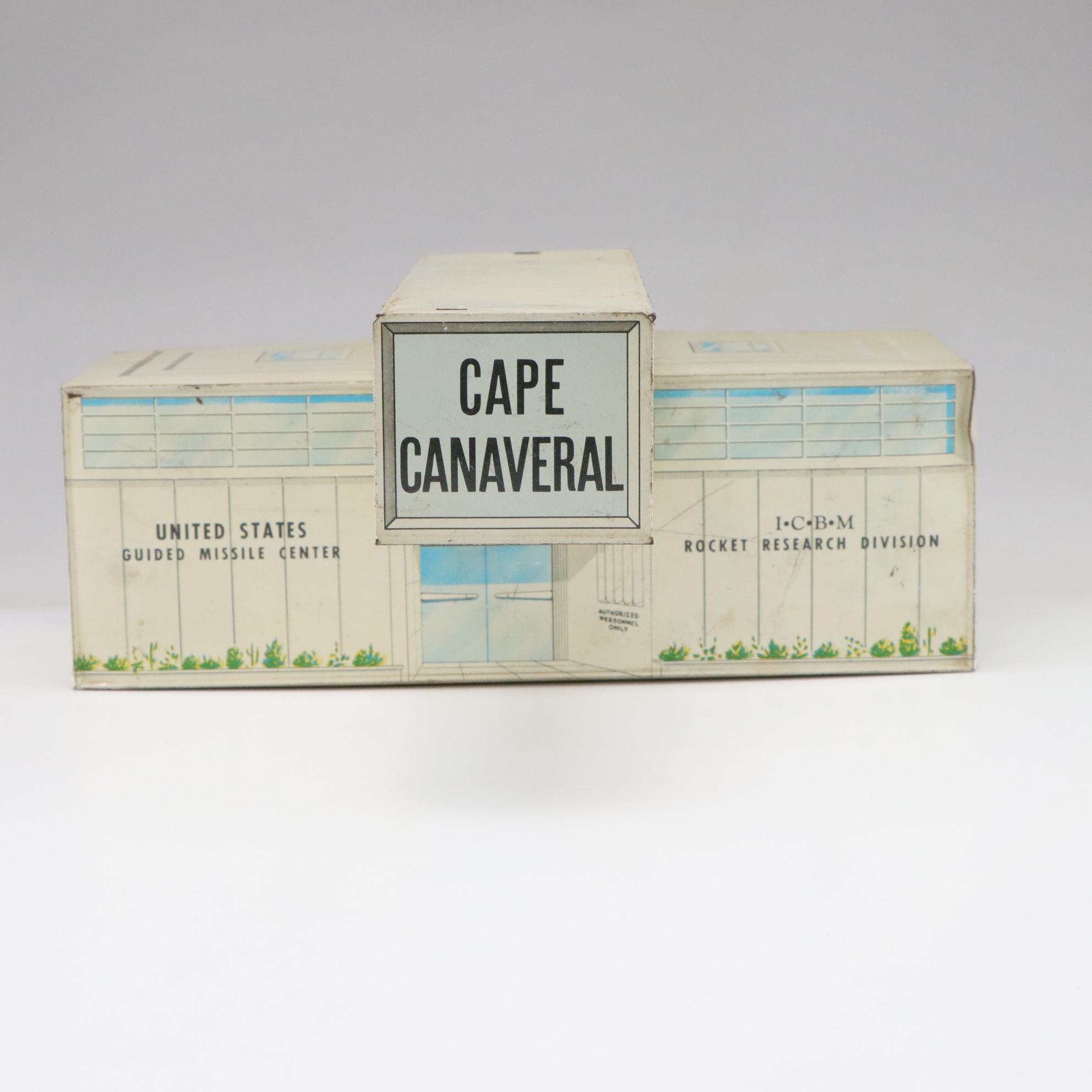 Marx Cape Canaveral & Guided Missile Center Tin Playsets