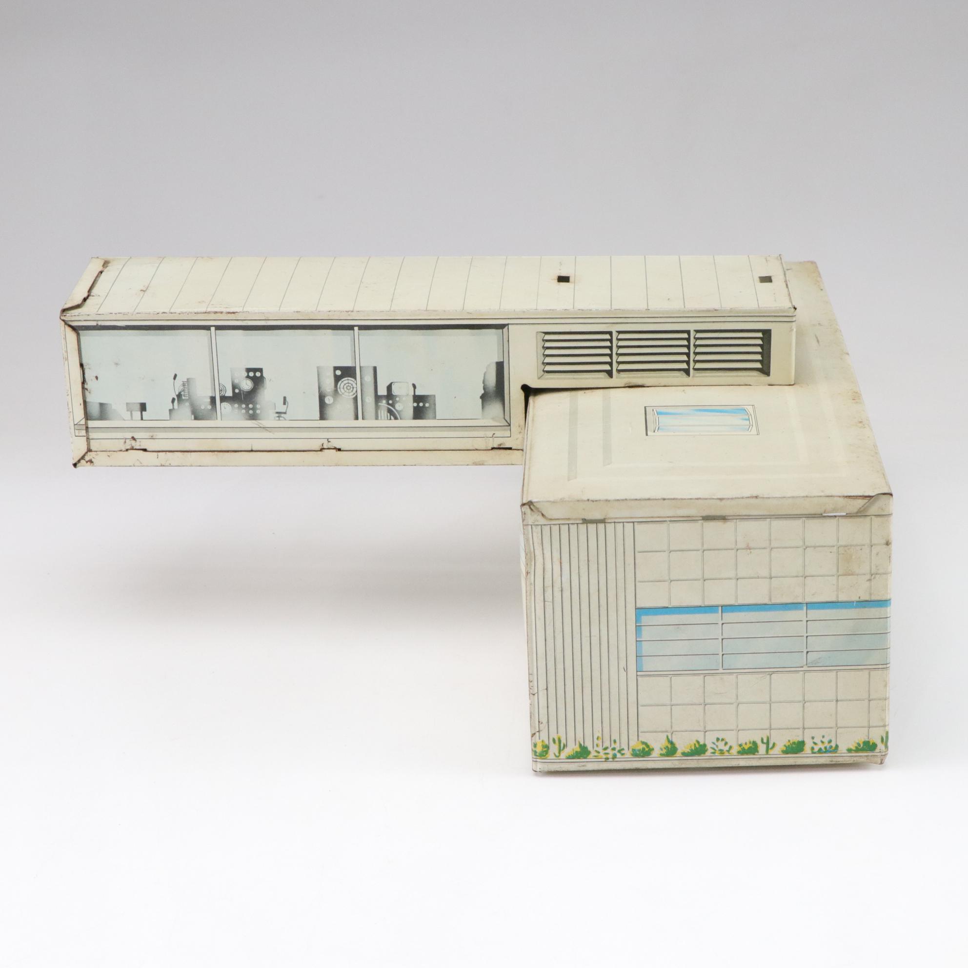 Marx Cape Canaveral & Guided Missile Center Tin Playsets