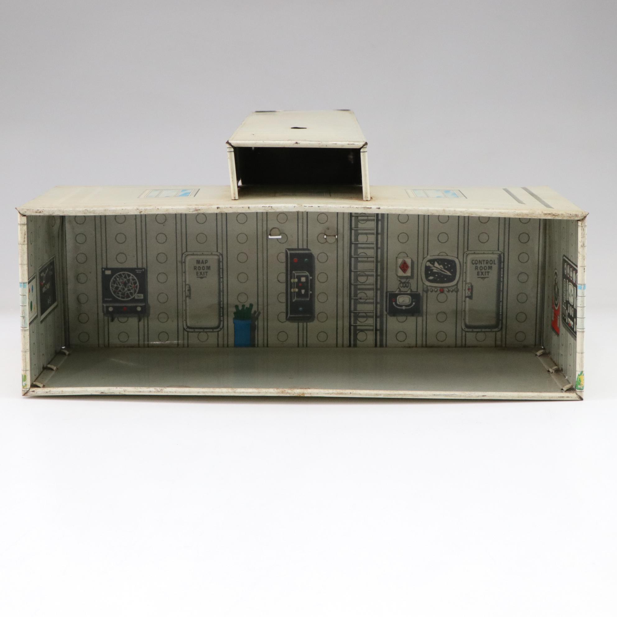 Marx Cape Canaveral & Guided Missile Center Tin Playsets