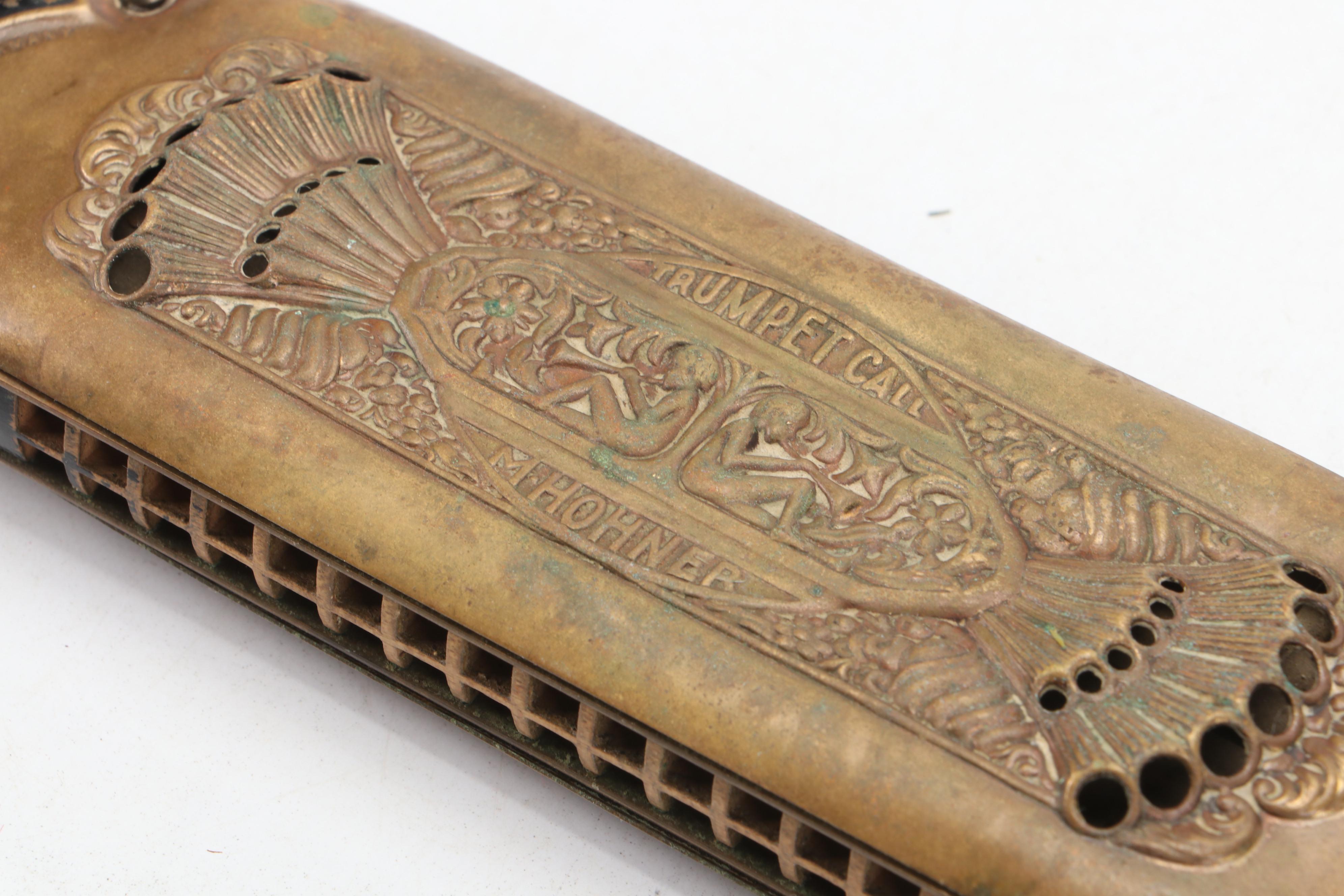 M. Hohner Trumpet Call Harmonica, Early to Mid-20th C.