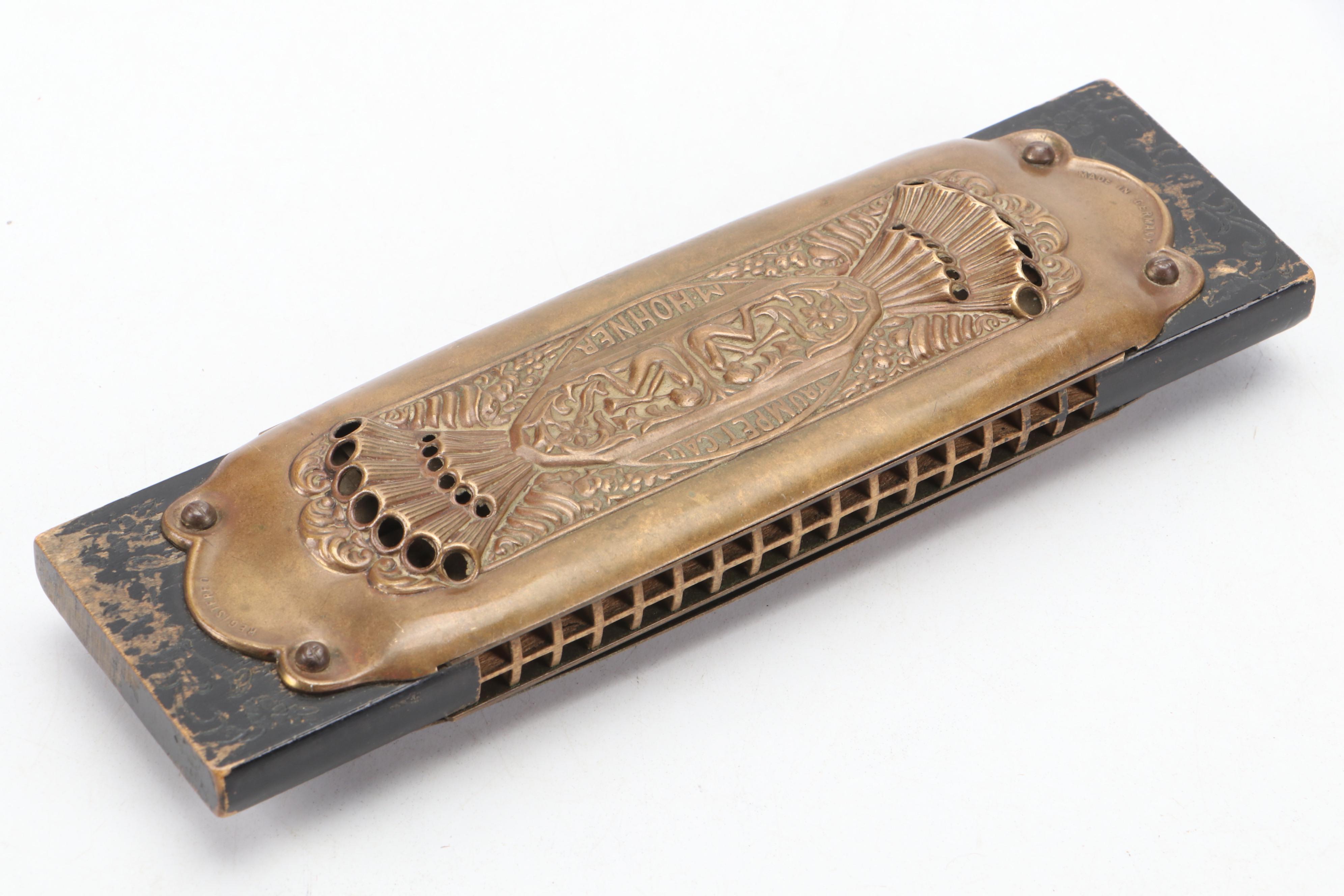 M. Hohner Trumpet Call Harmonica, Early to Mid-20th C.
