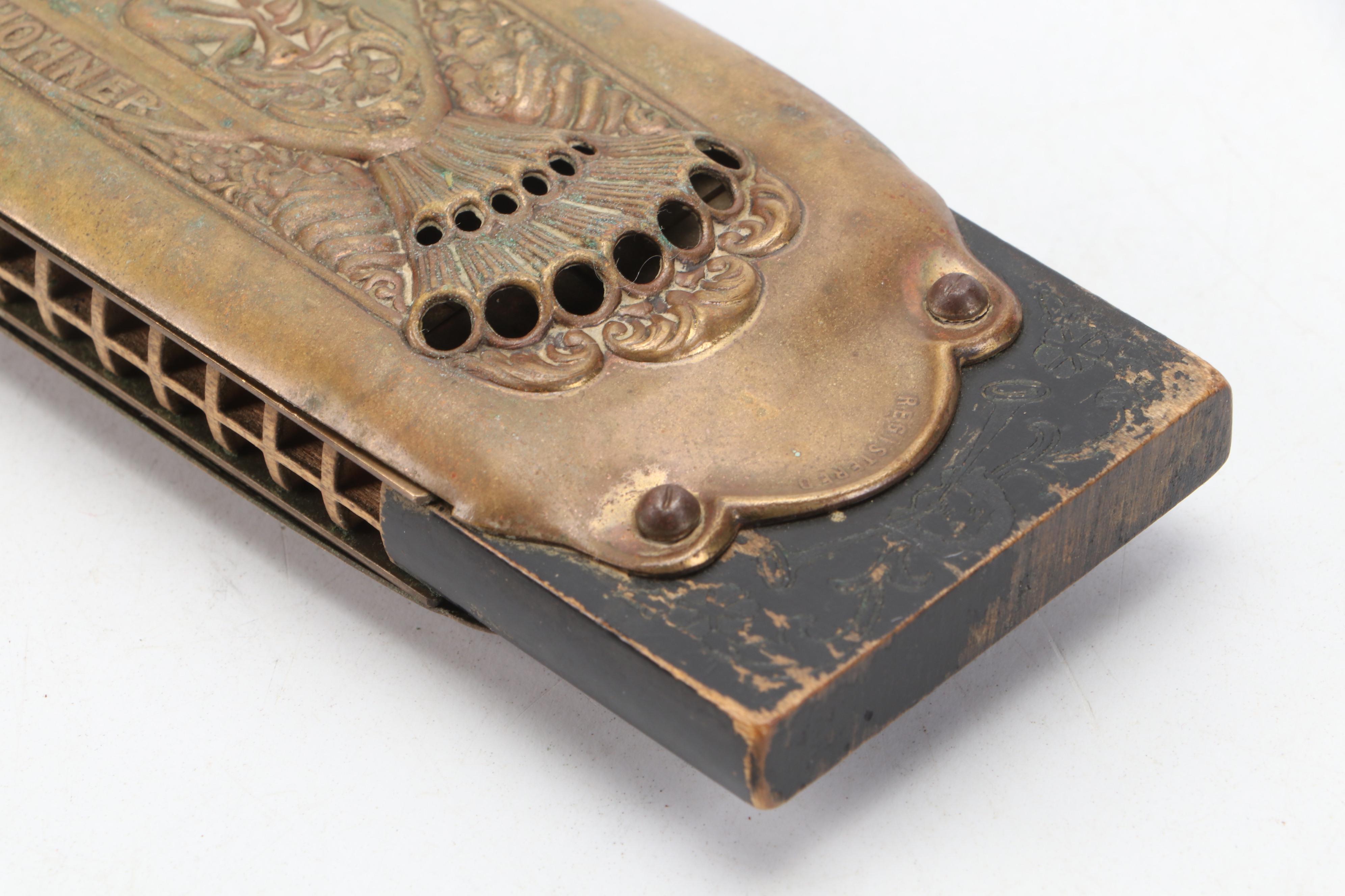 M. Hohner Trumpet Call Harmonica, Early to Mid-20th C.