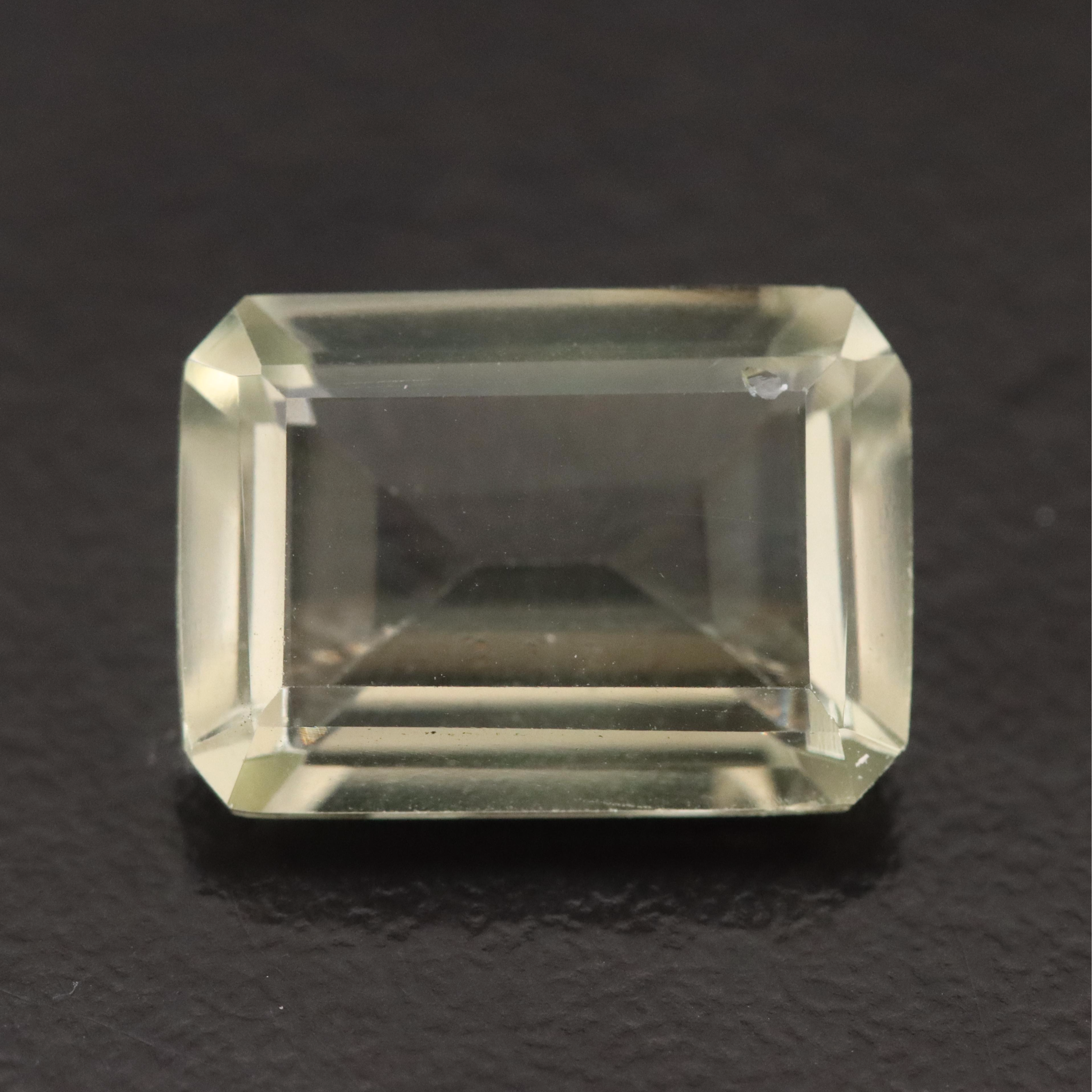 Loose 6.52 CT Prasiolite