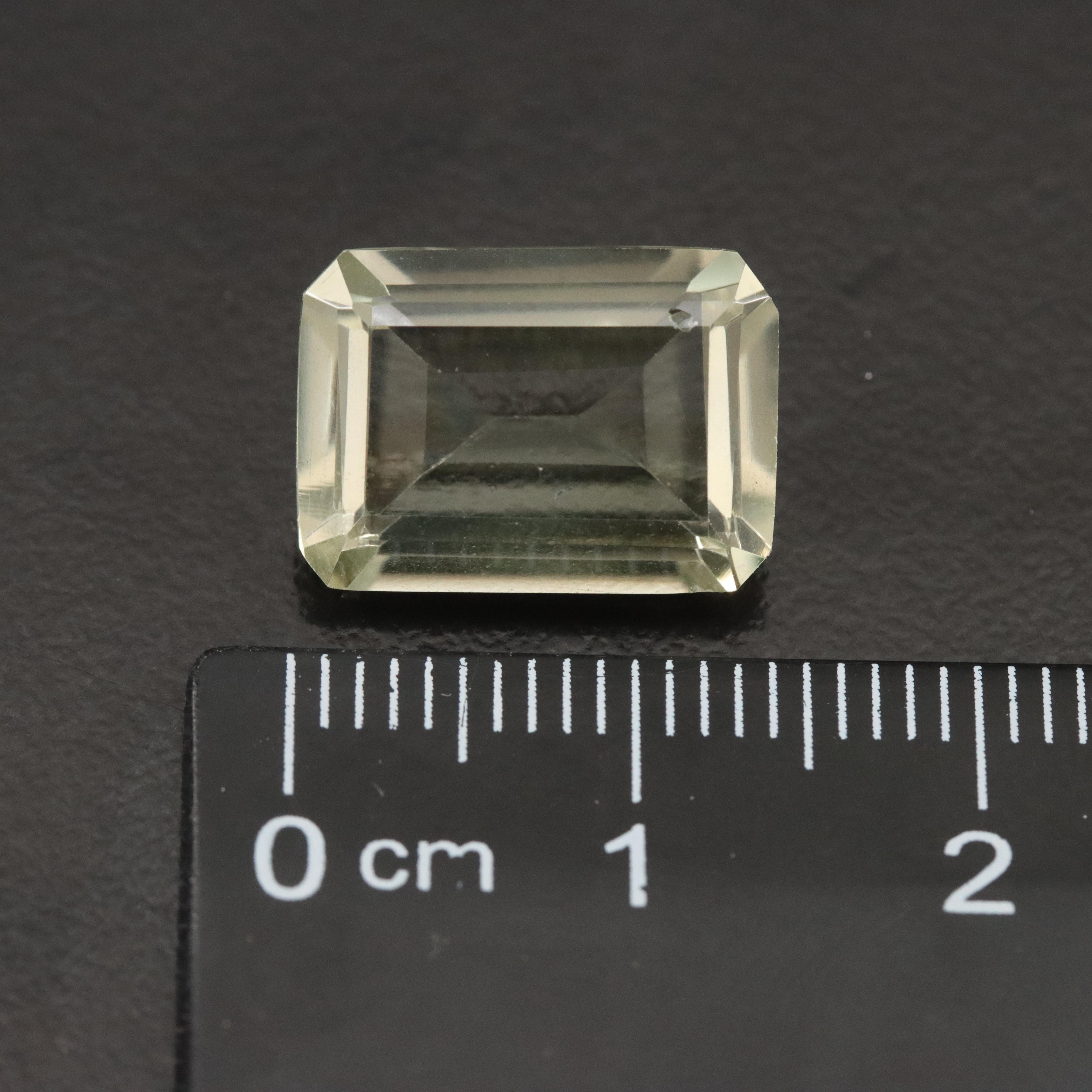 Loose 6.52 CT Prasiolite