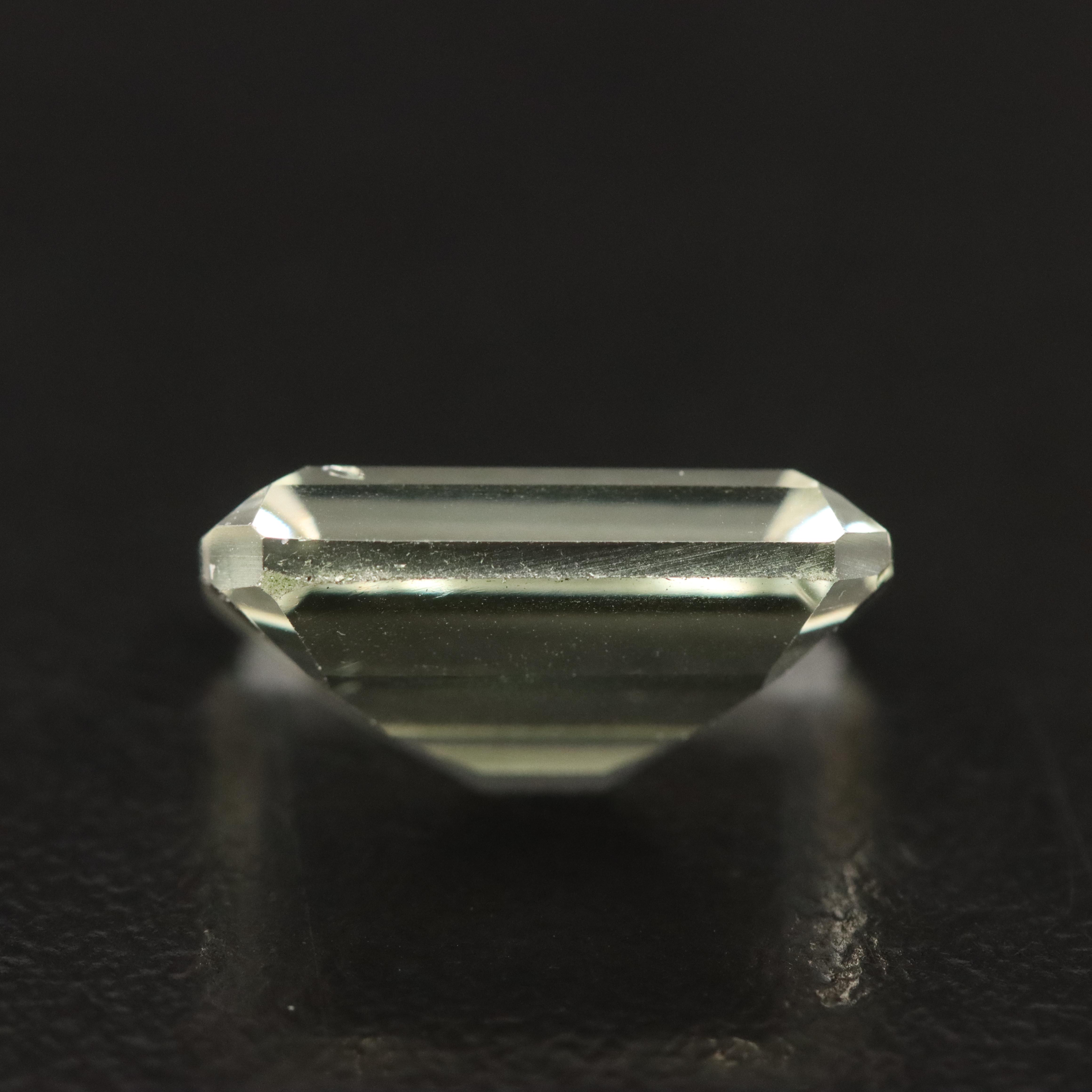 Loose 6.52 CT Prasiolite