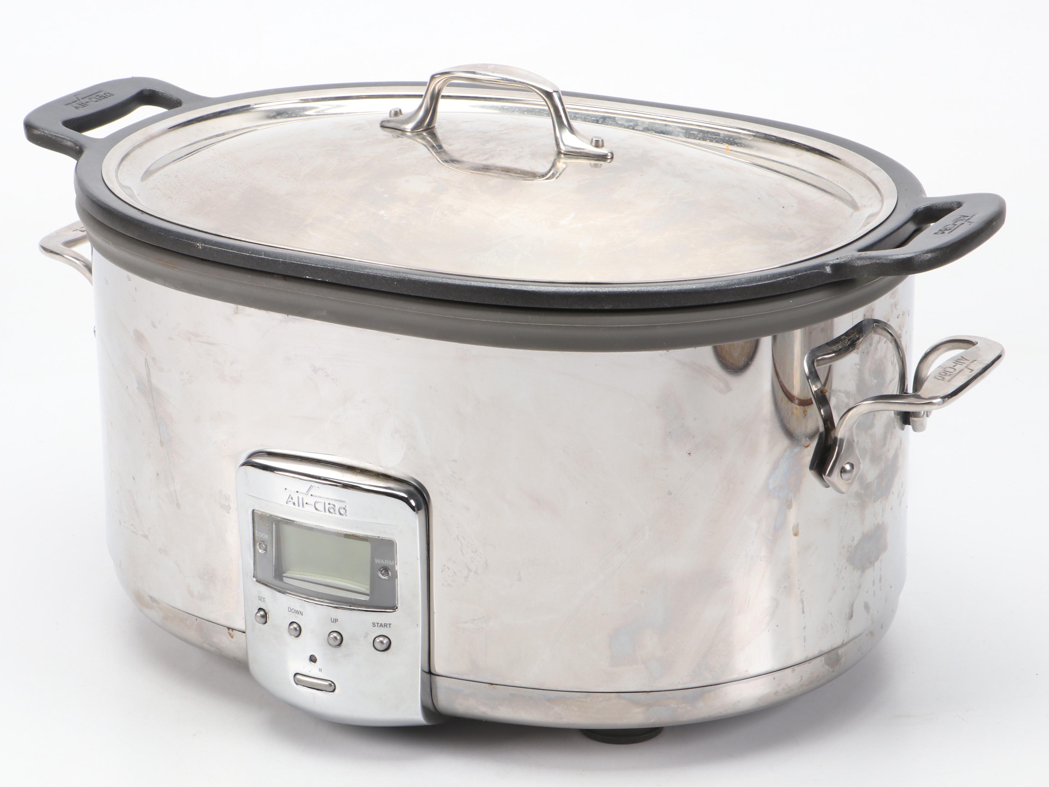 All-Clad Metal Slow Cooker and Pots