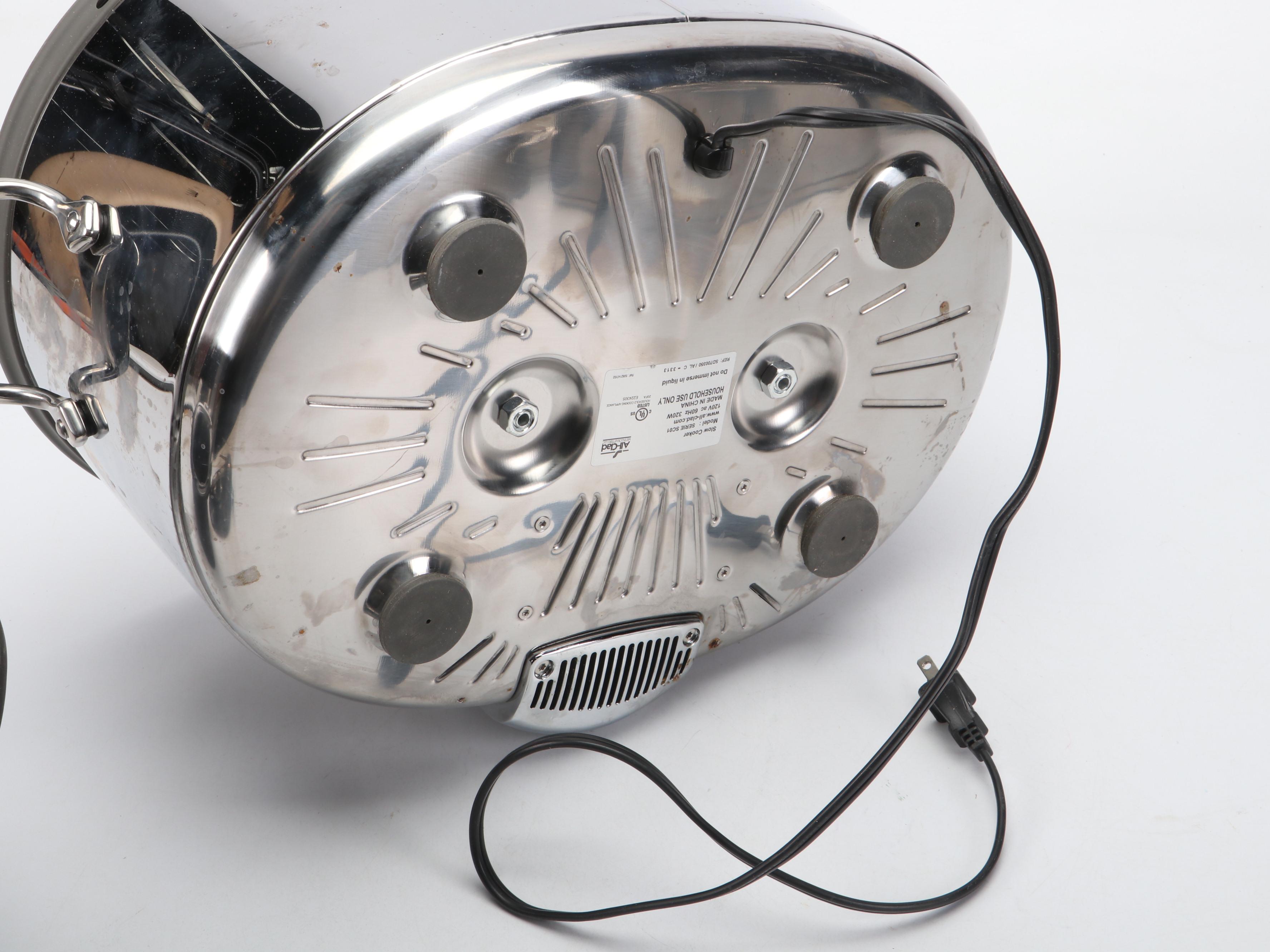 All-Clad Metal Slow Cooker and Pots