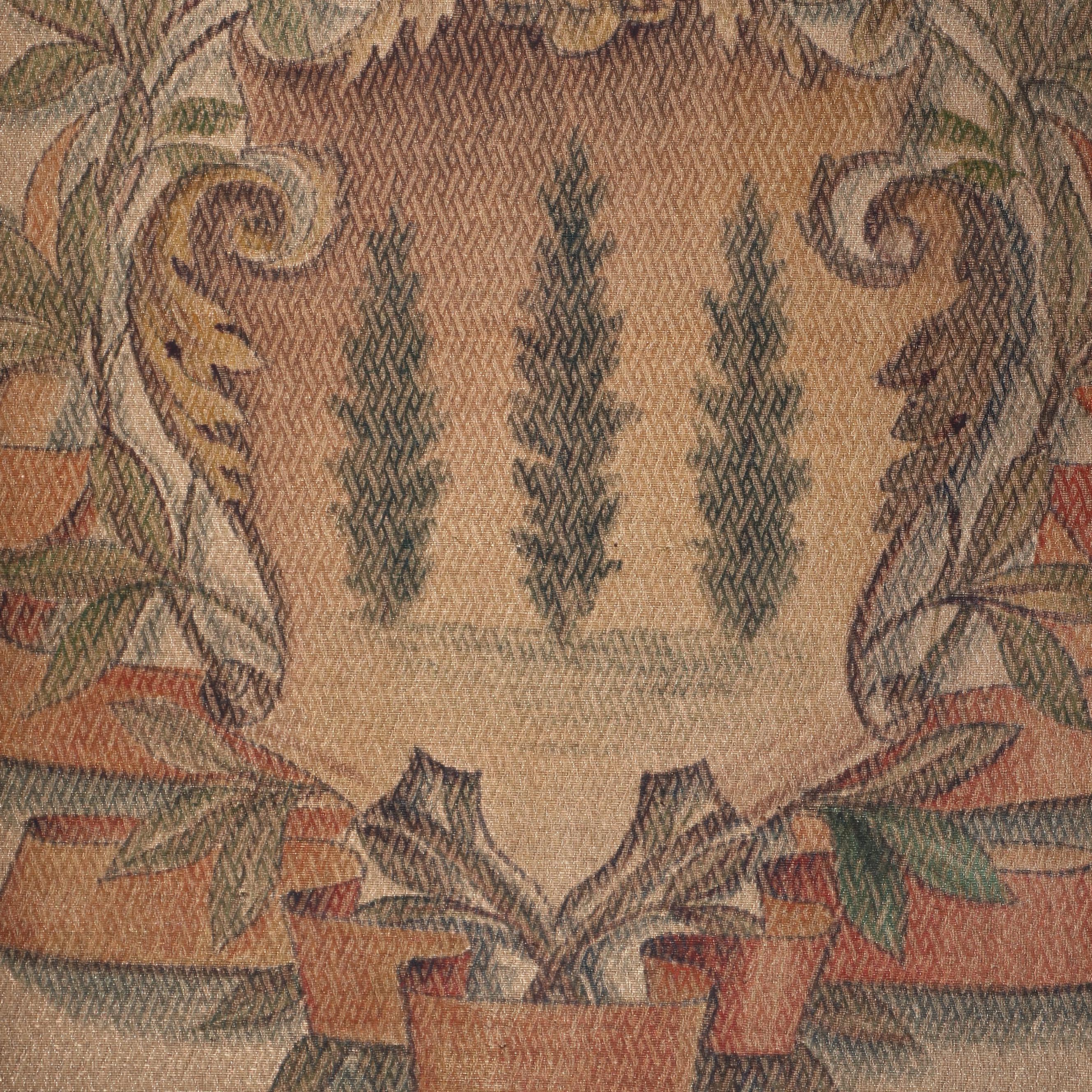 John Scott Bradstreet for Hovey C. Clarke Carved Walnut Court Cupboard, 1909