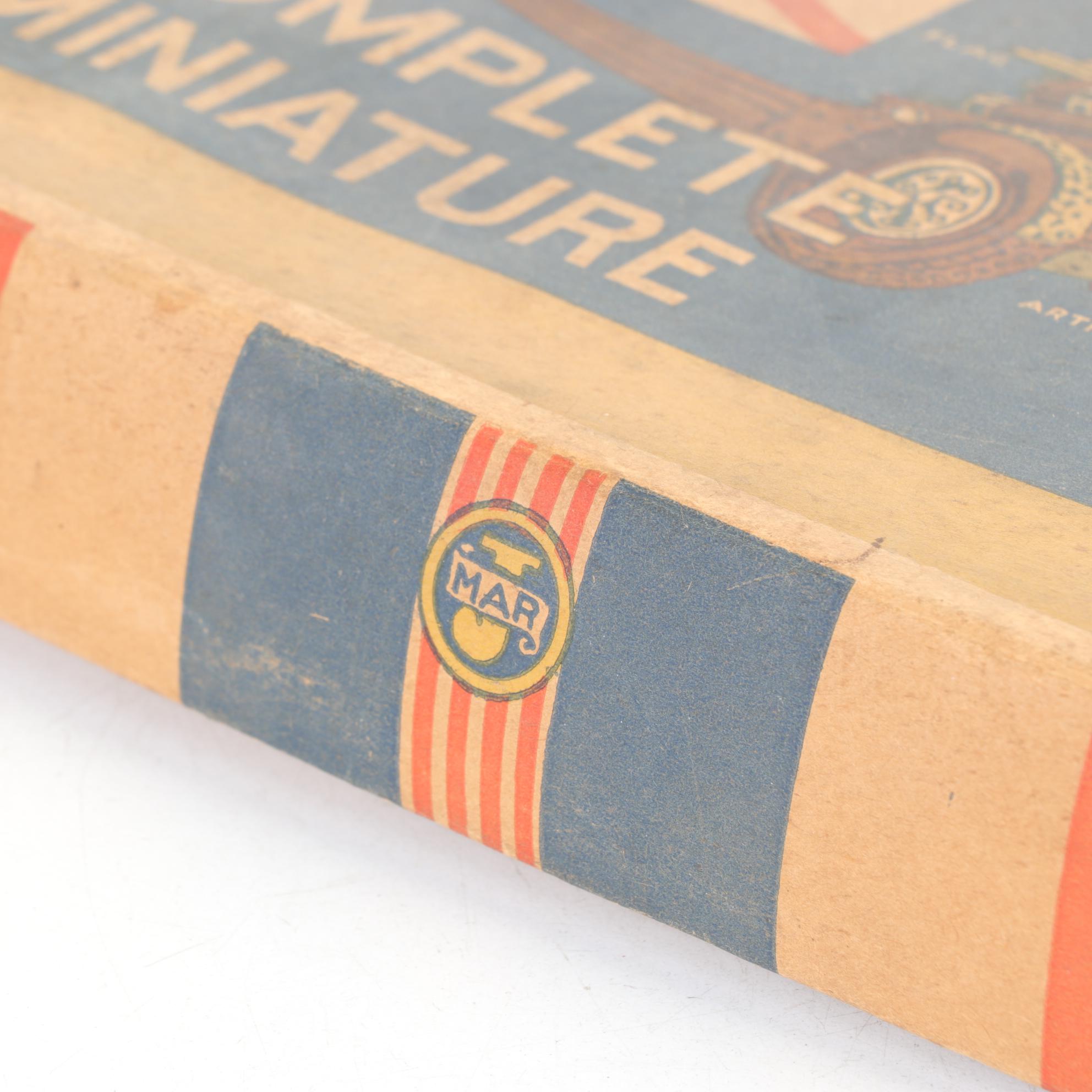 Jaymar "Midgies" "The Complete Miniature Mobile Army" Painted Wood Toys