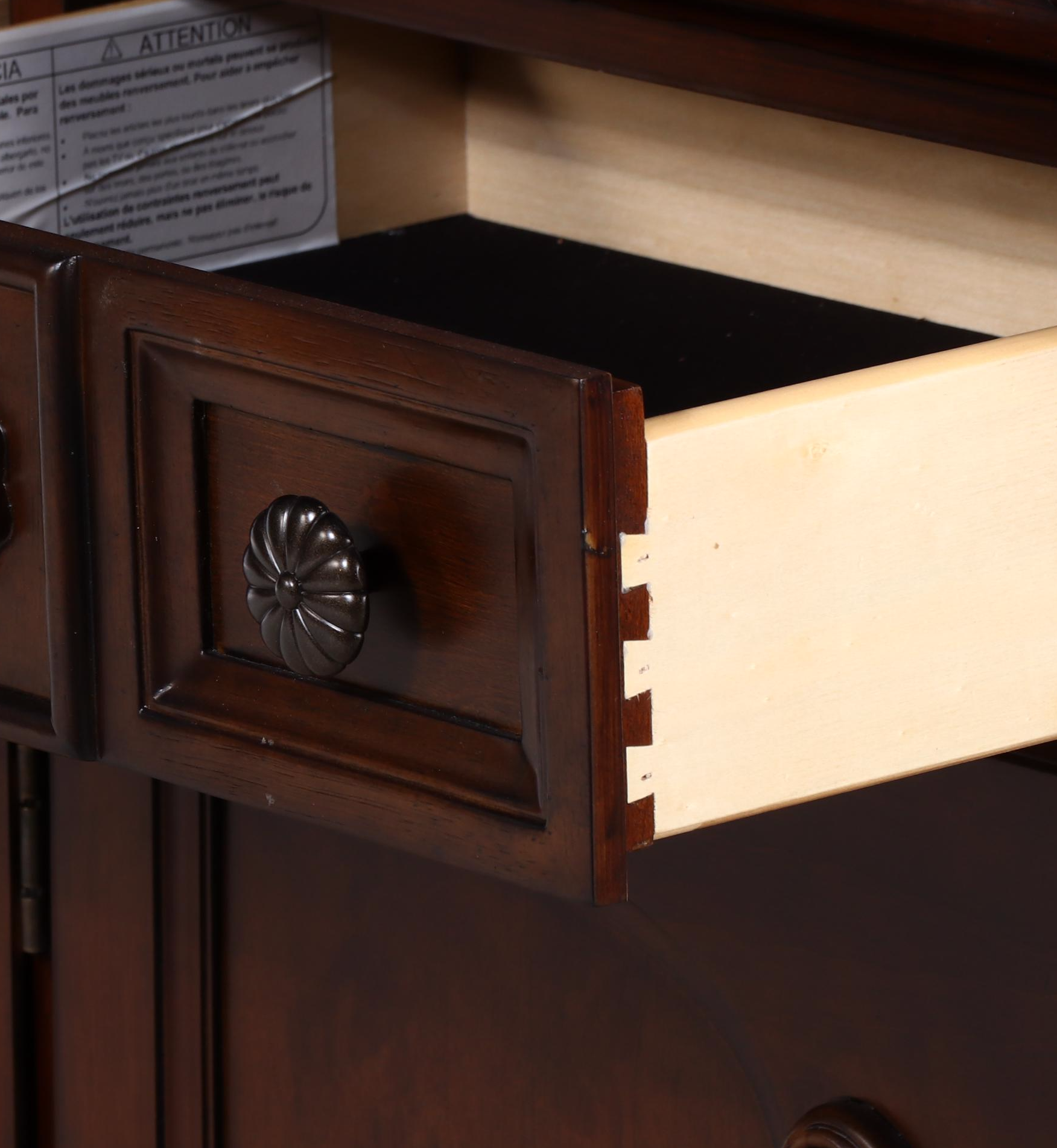 Ashley Furniture Baroque Style China Cabinet