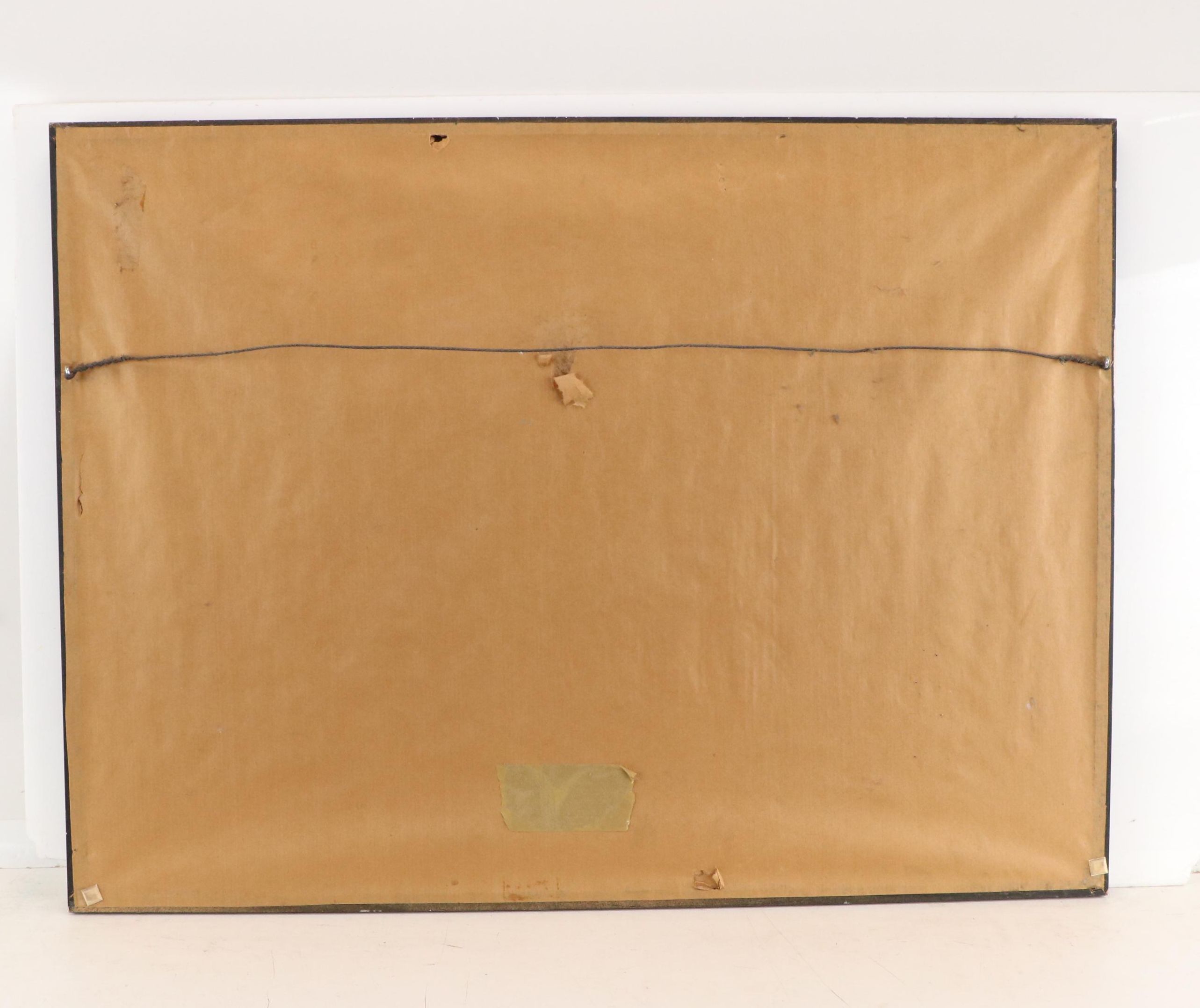 Paul Maxwell Abstract Serigraph, Mid-Late 20th Century