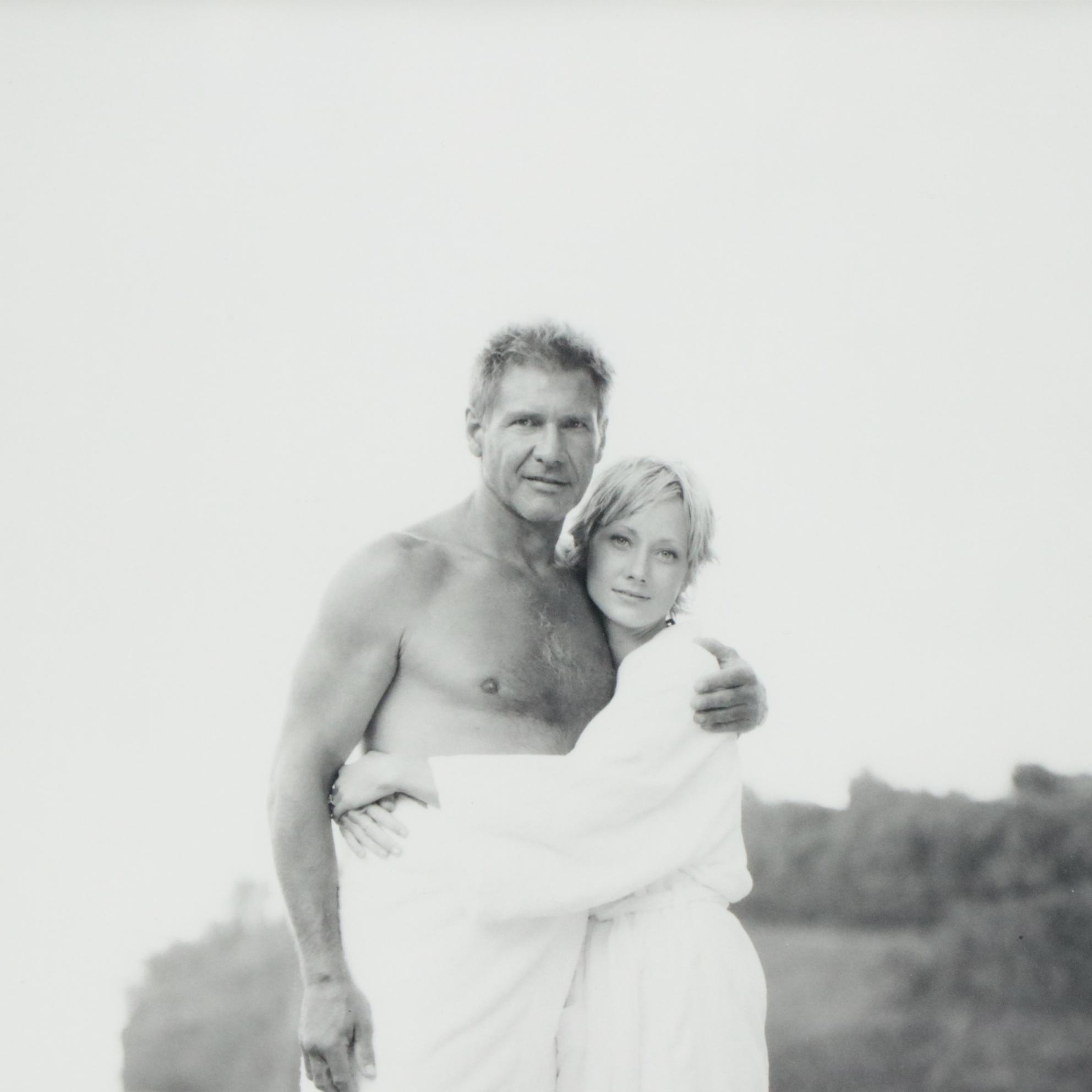 Harrison Ford and Anne Heche Candid Photograph