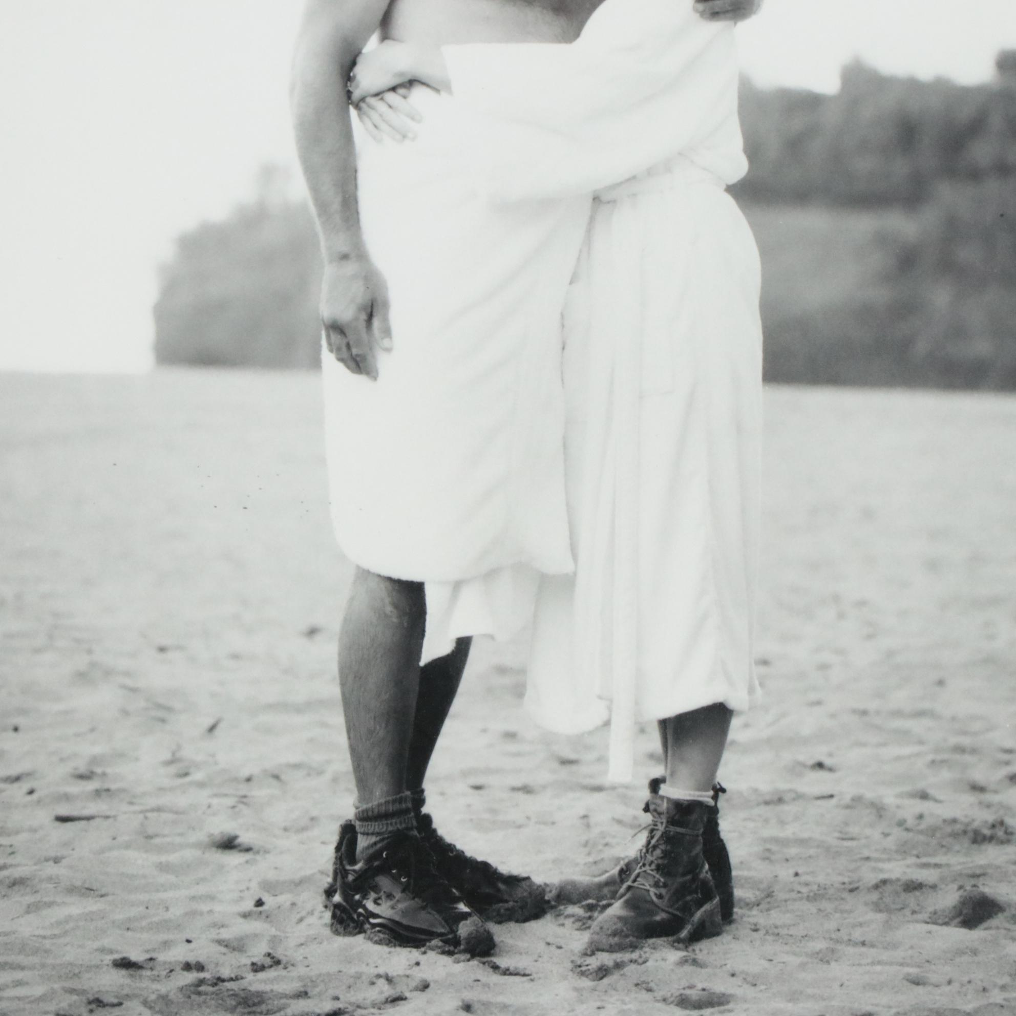 Harrison Ford and Anne Heche Candid Photograph