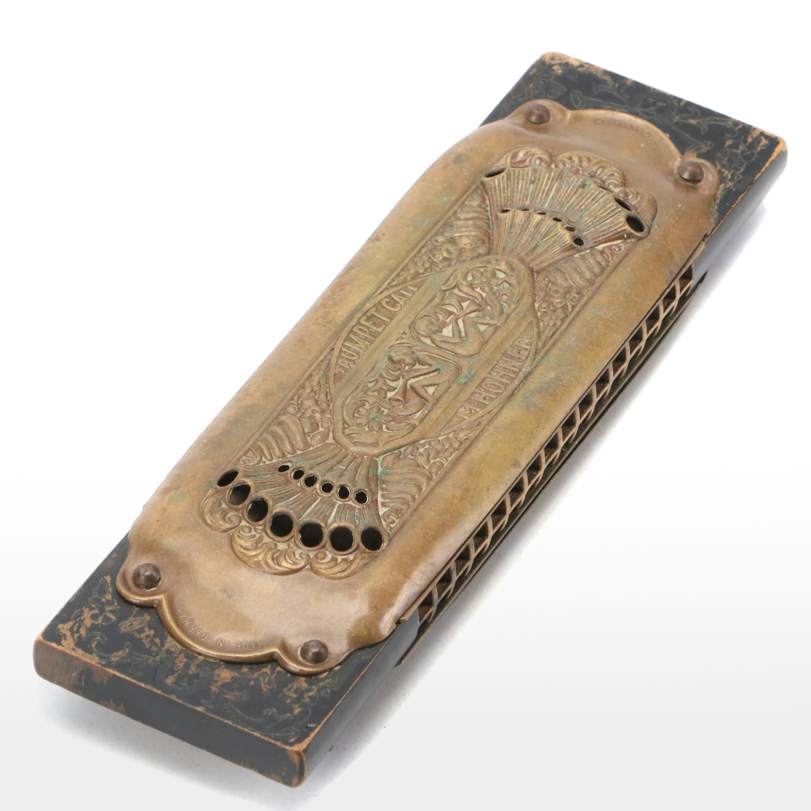 M. Hohner Trumpet Call Harmonica, Early to Mid-20th C.