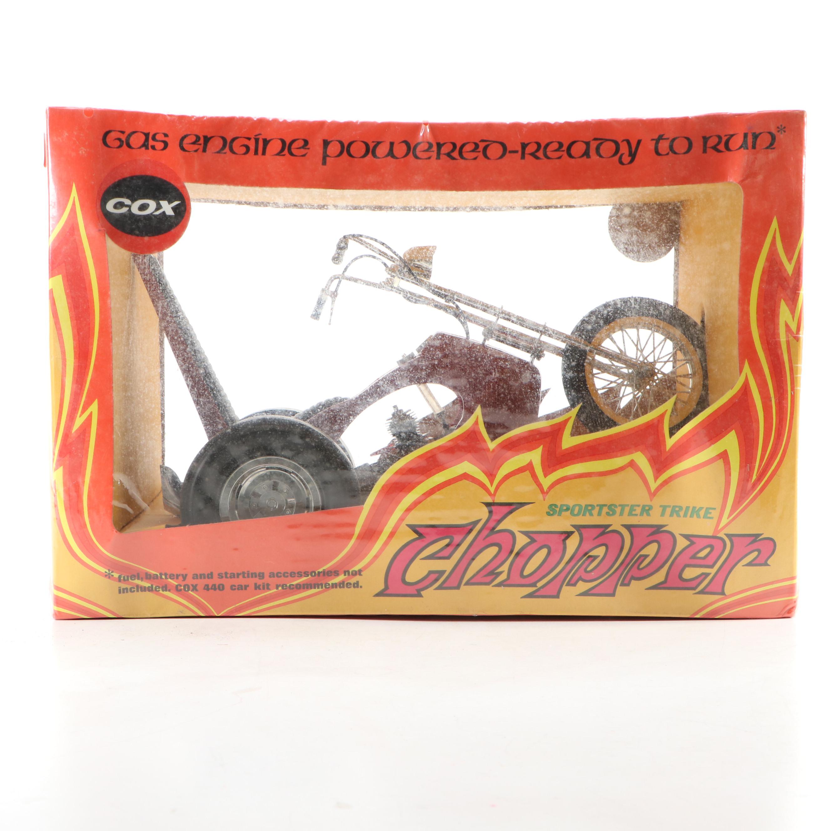 Cox Chopper Sportster Trike with Gas-Powered Engine, Mid to Late 20th Century