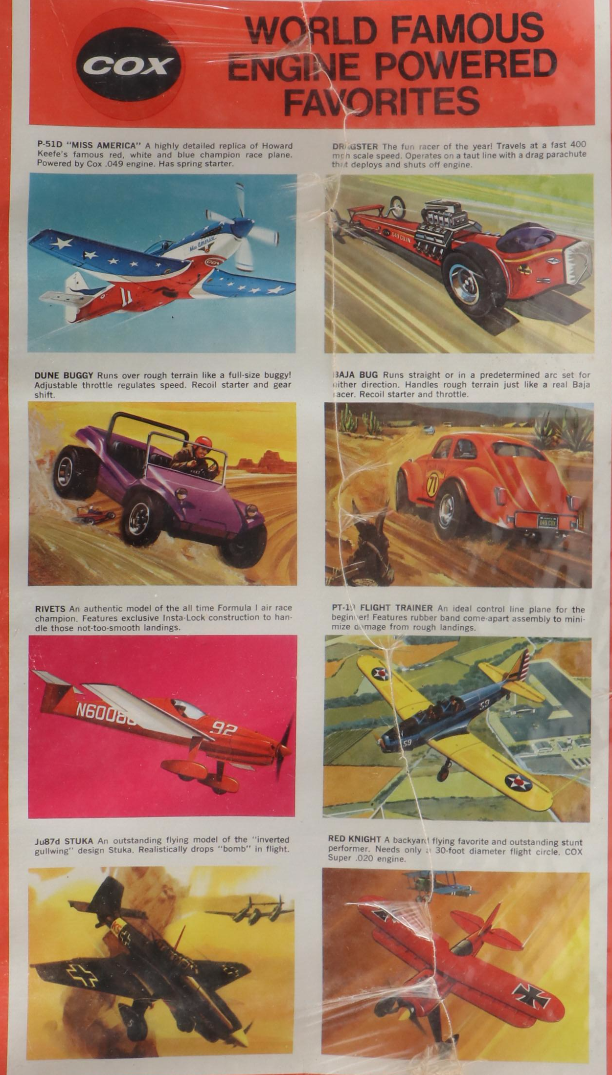 Cox Chopper Sportster Trike with Gas-Powered Engine, Mid to Late 20th Century