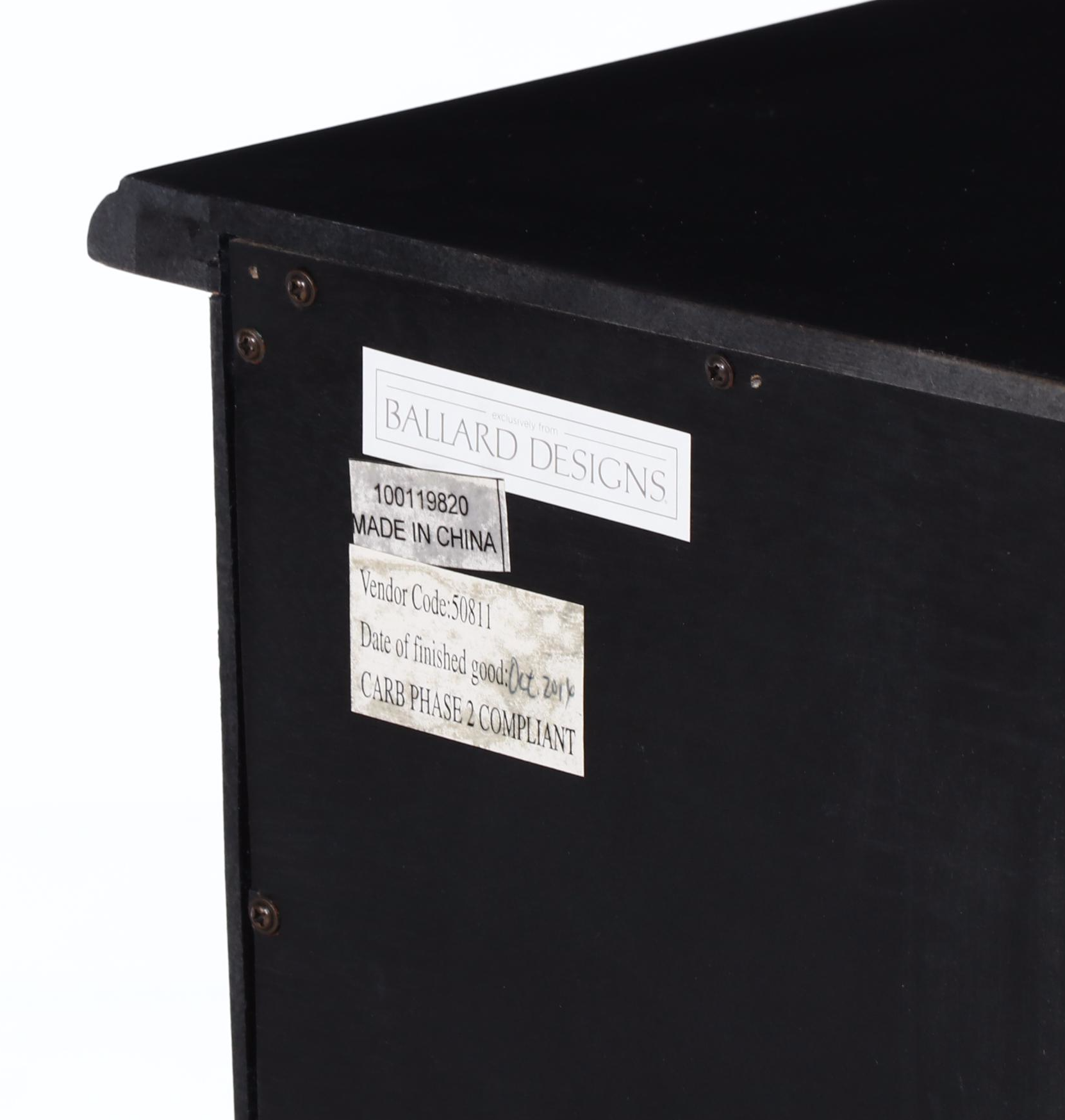 Ballard Designs Contemporary Painted Wood Sideboard