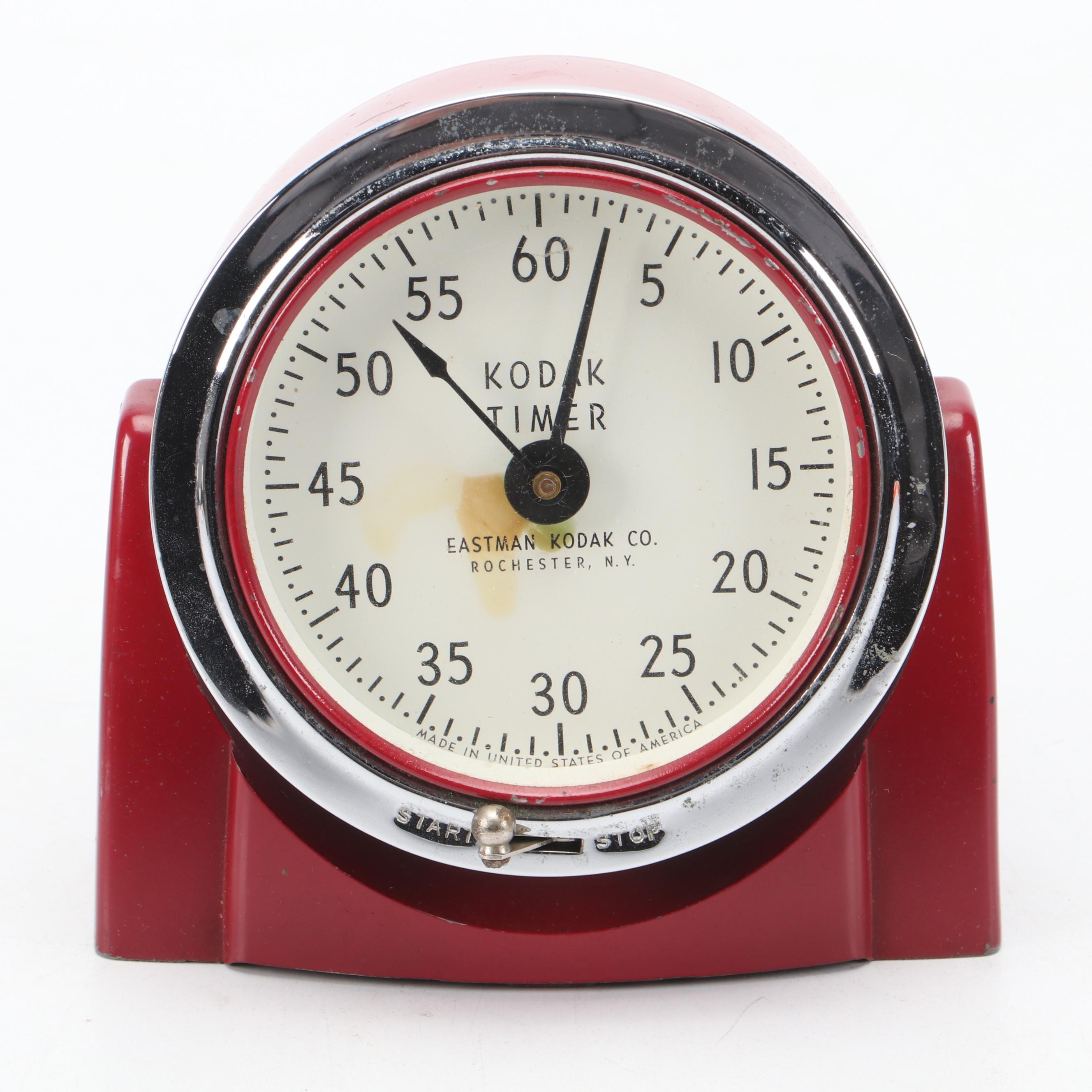 Gaf Corporation Plastic View-Master with Kodak Metal Clock and More