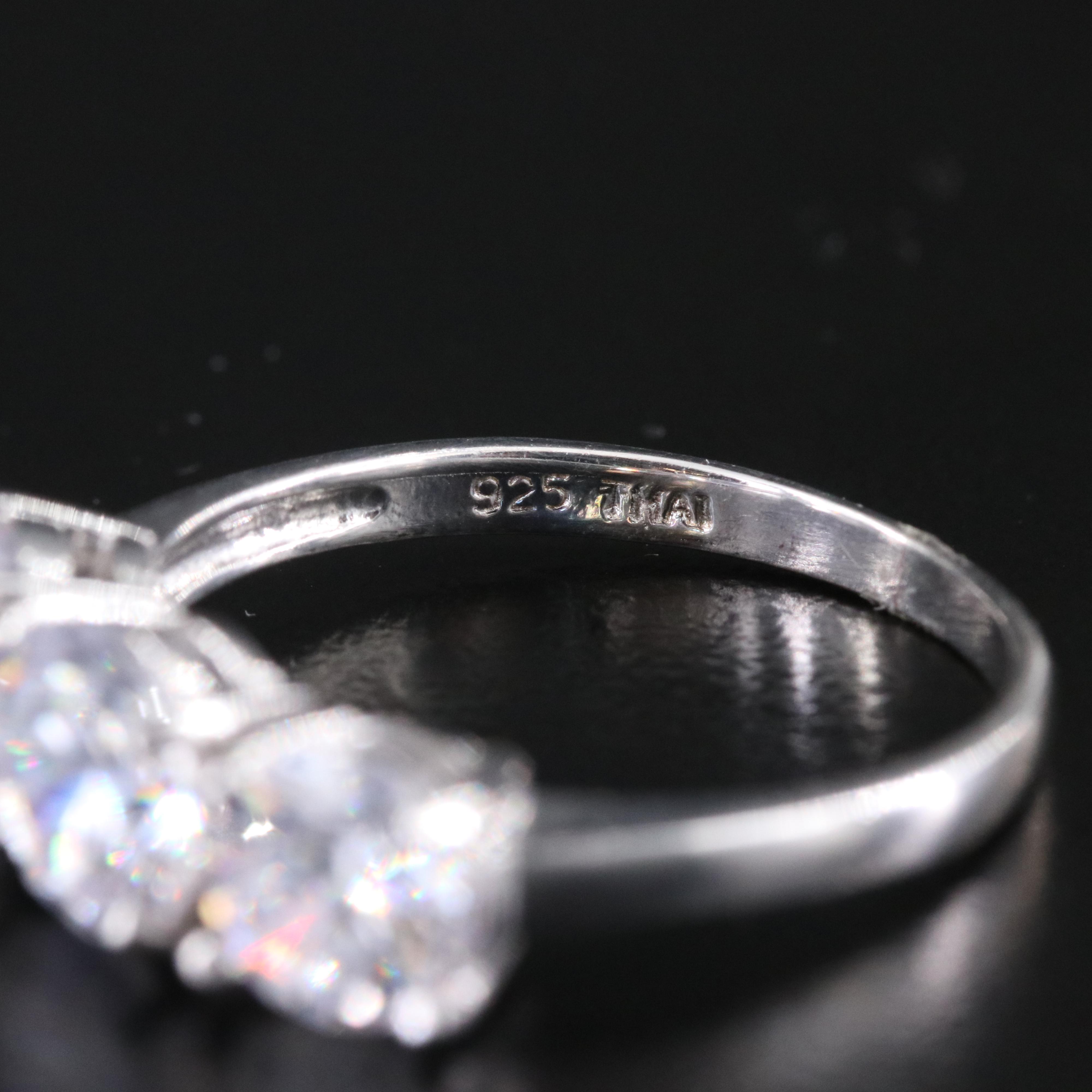 Sterling Gemstone Jewelry Collection Including Tanzanite, Garnet, and Topaz