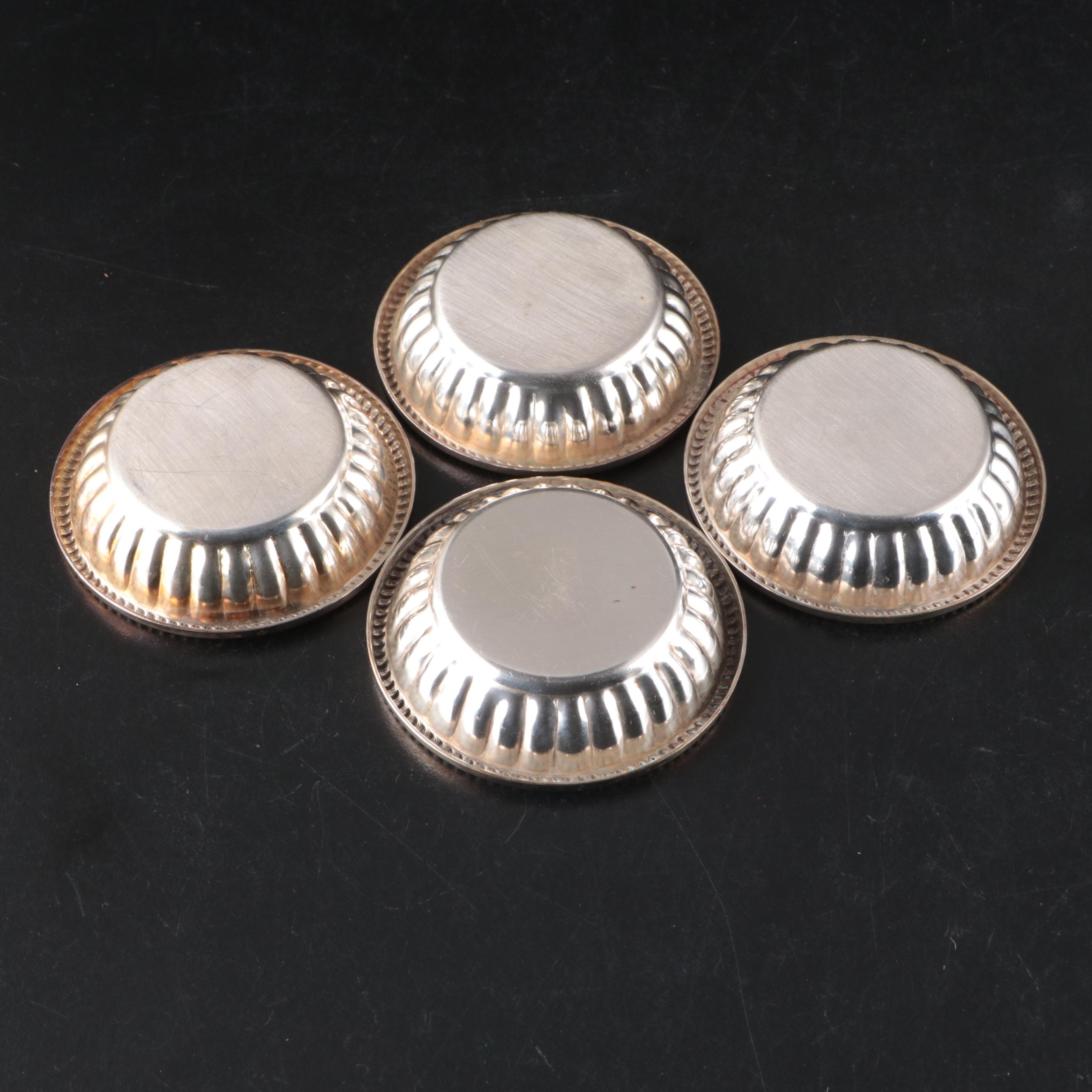 Canterbury Silver Plate Toothpick Holder with More Table Accessories