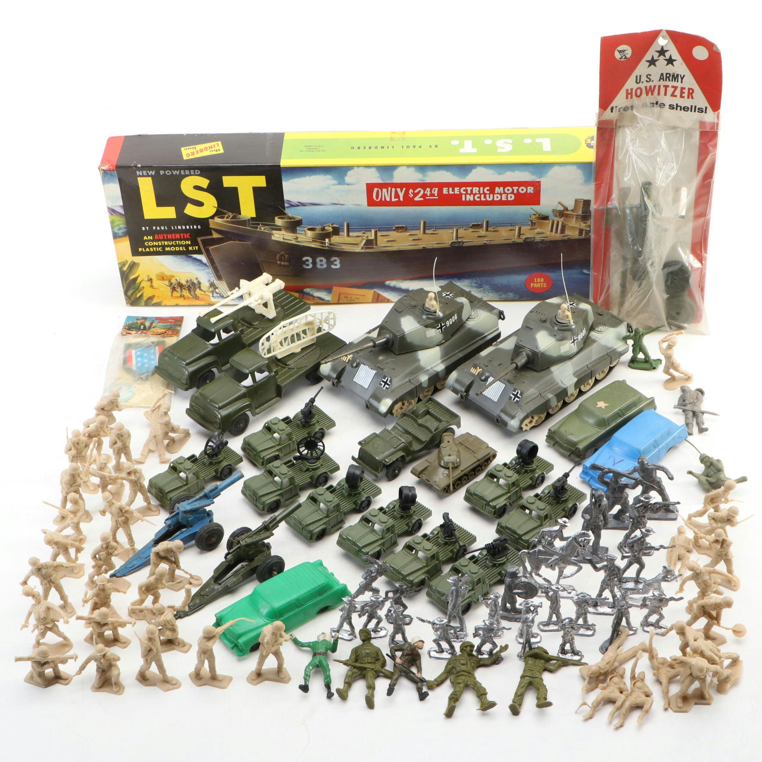 Lindberg "Landing Ship Tank" Model Kit and More Military Toys