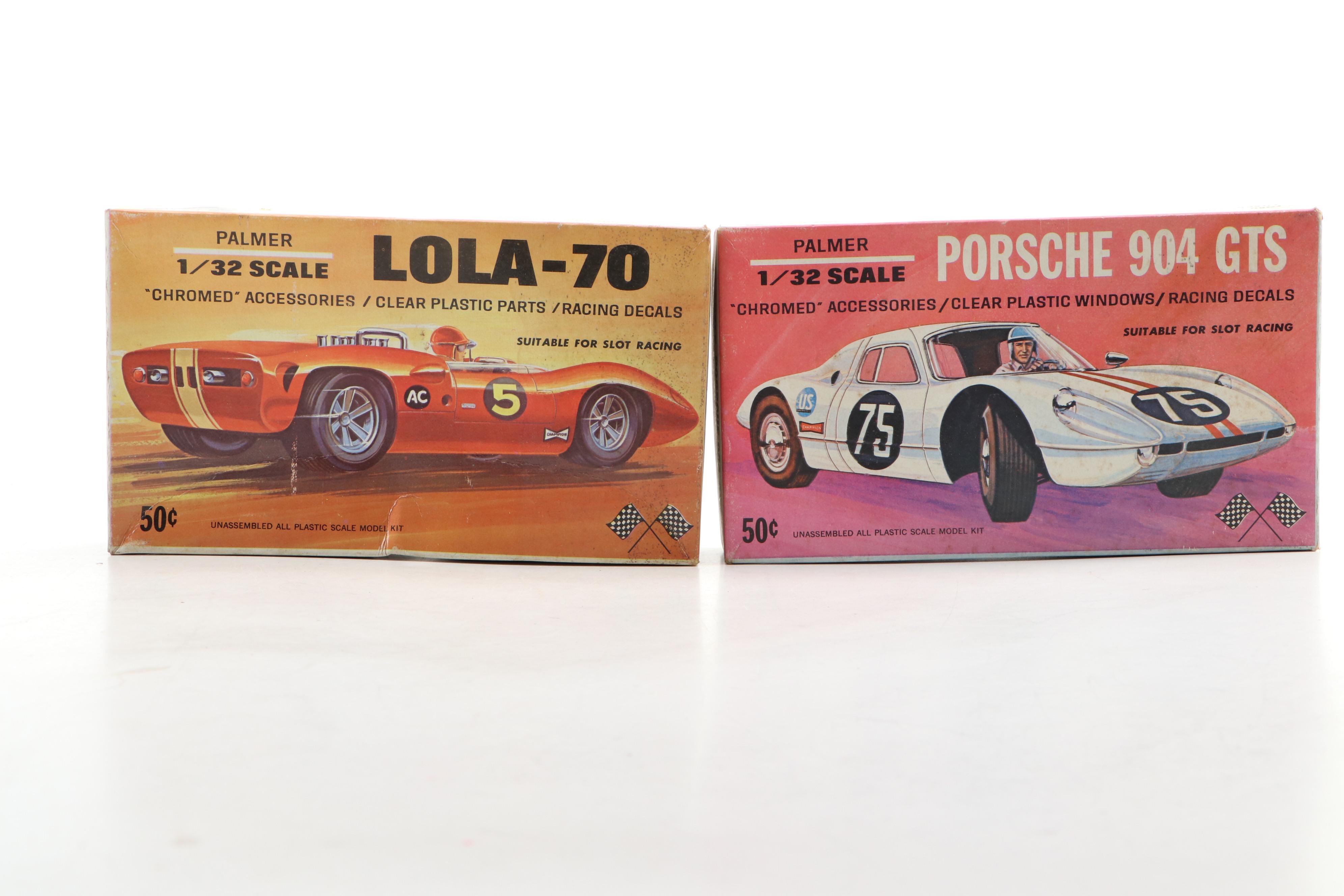 Palmer "Lola-70," "Porsche 904 GTS" and More Model Cars