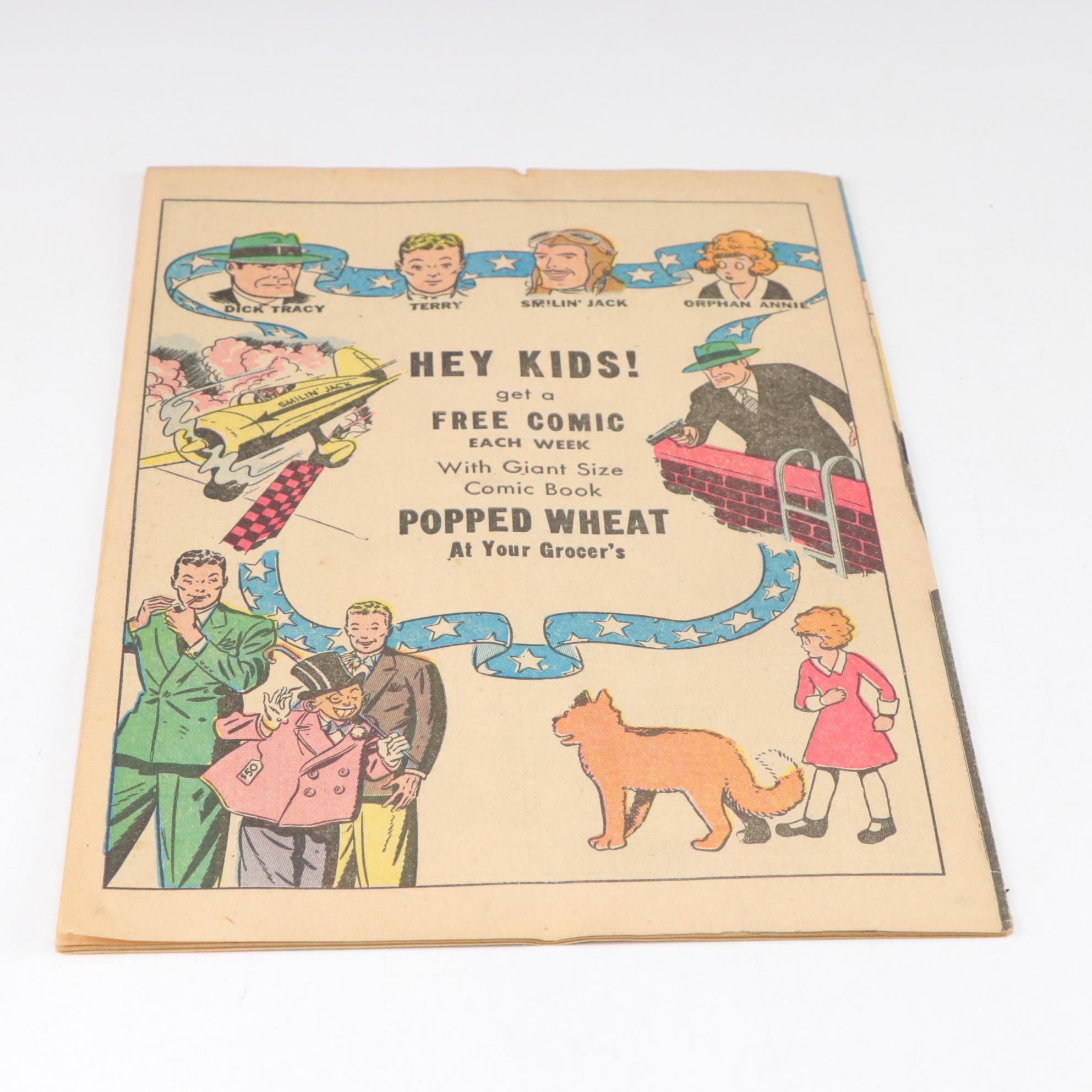 Smilin' Jack Featured in Pair of Comics and Pep Pin, 1938-1941